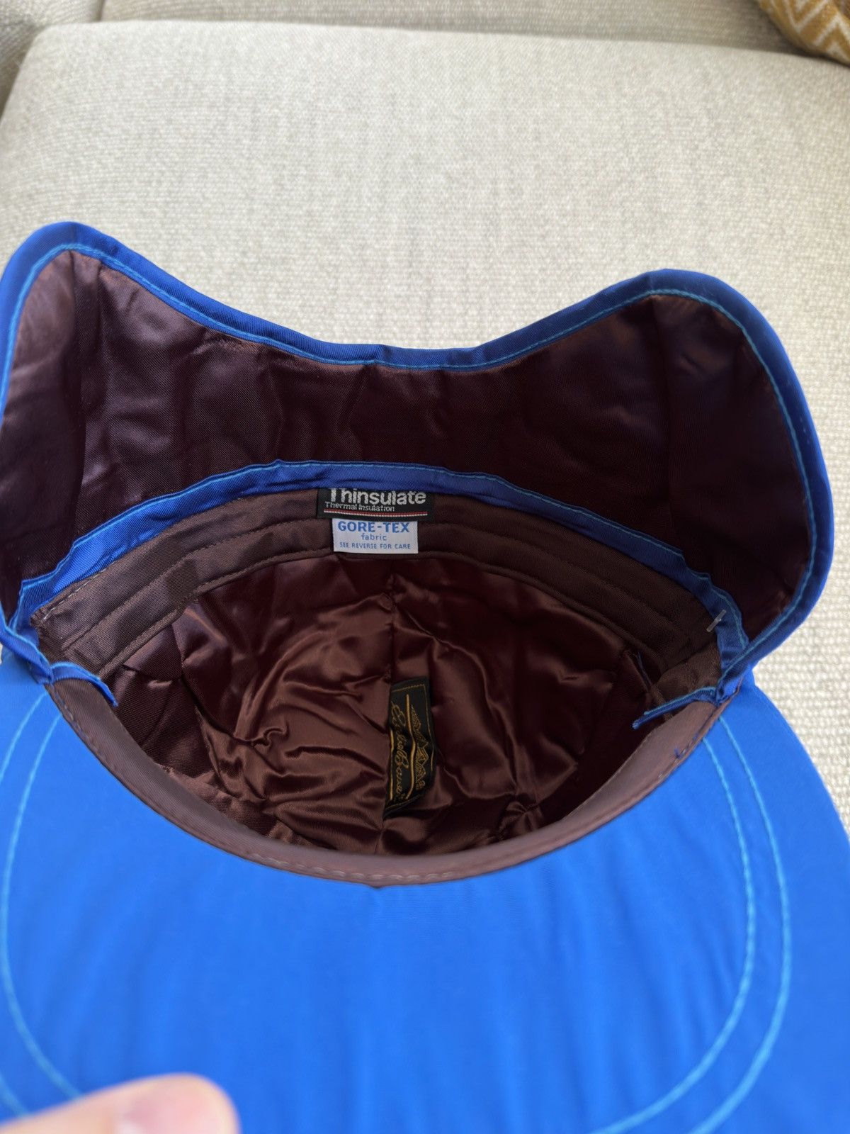 Eddie Bauer Eddie Bauer Gore-Tex Thinsulate Fitted Hat Deadstock Size ONE SIZE - 4 Thumbnail