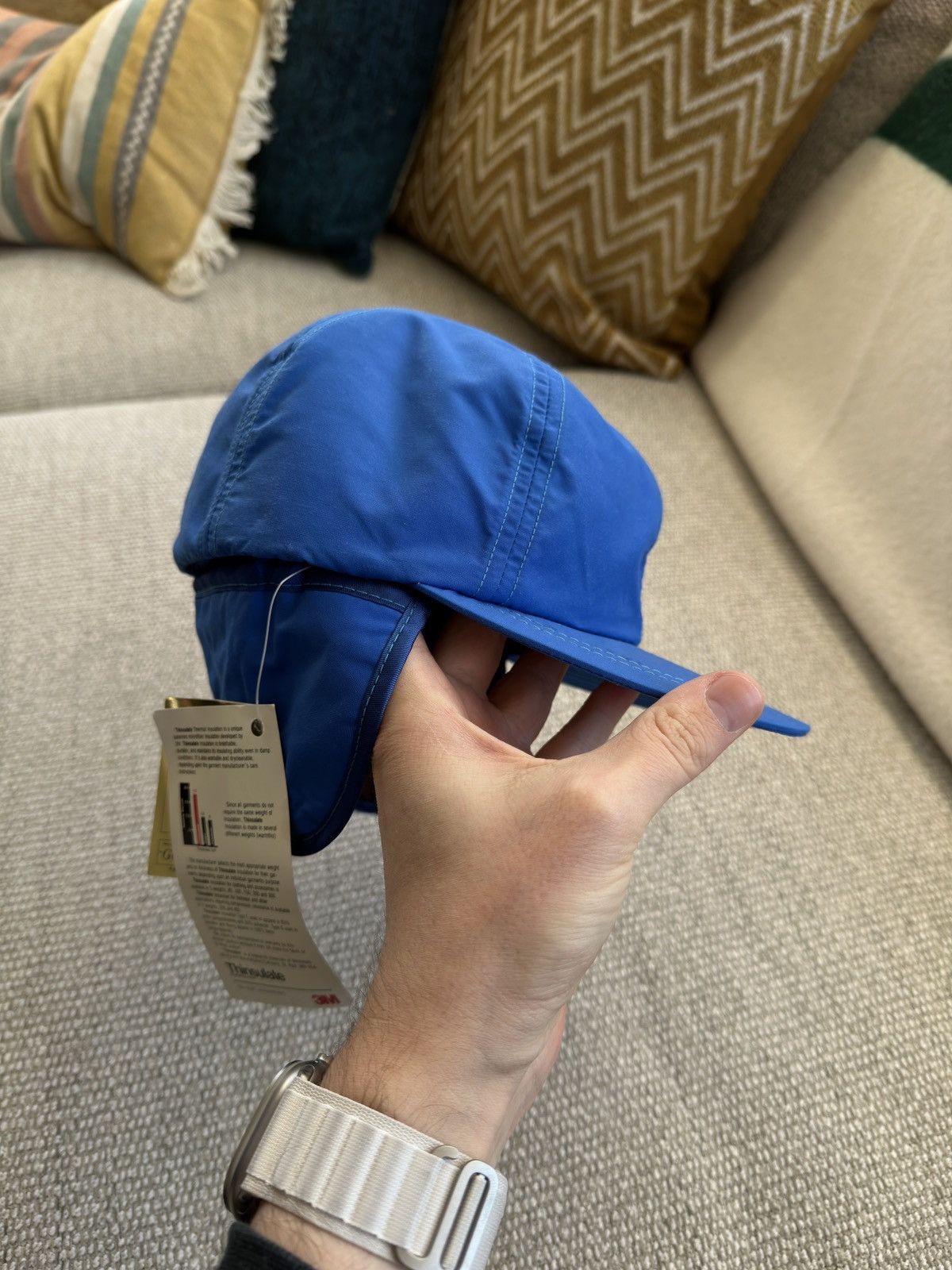 Eddie Bauer Eddie Bauer Gore-Tex Thinsulate Fitted Hat Deadstock Size ONE SIZE - 2 Thumbnail