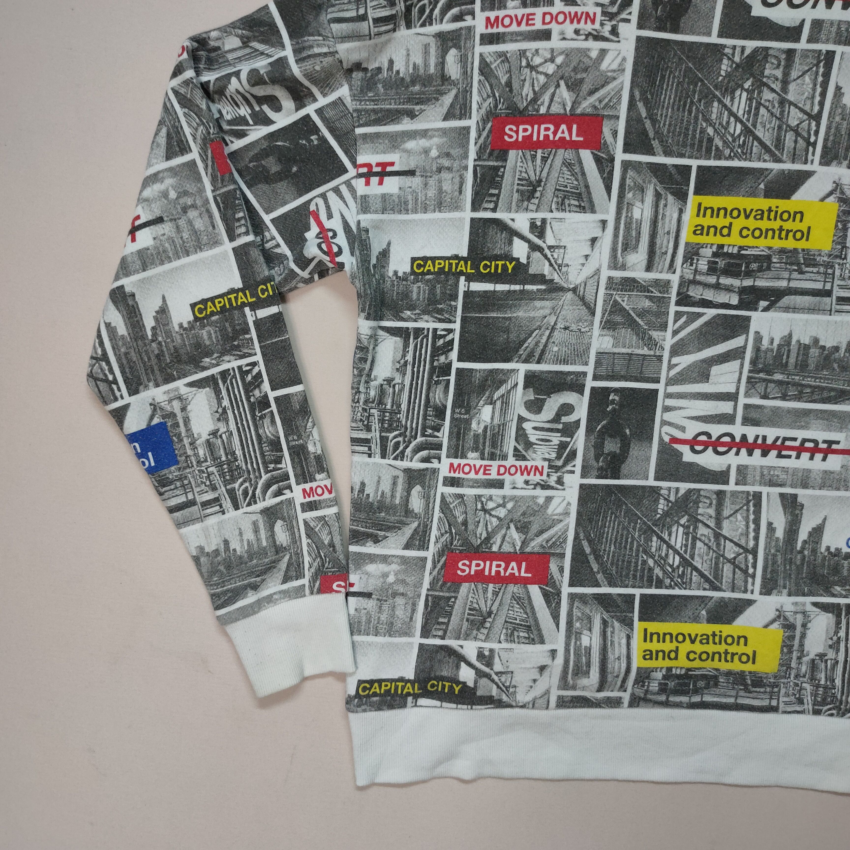 Japanese Brand Vintage Japanese Brand Browny Full Print Hoodie Sweatshirt Size US M / EU 48-50 / 2 - 9 Thumbnail