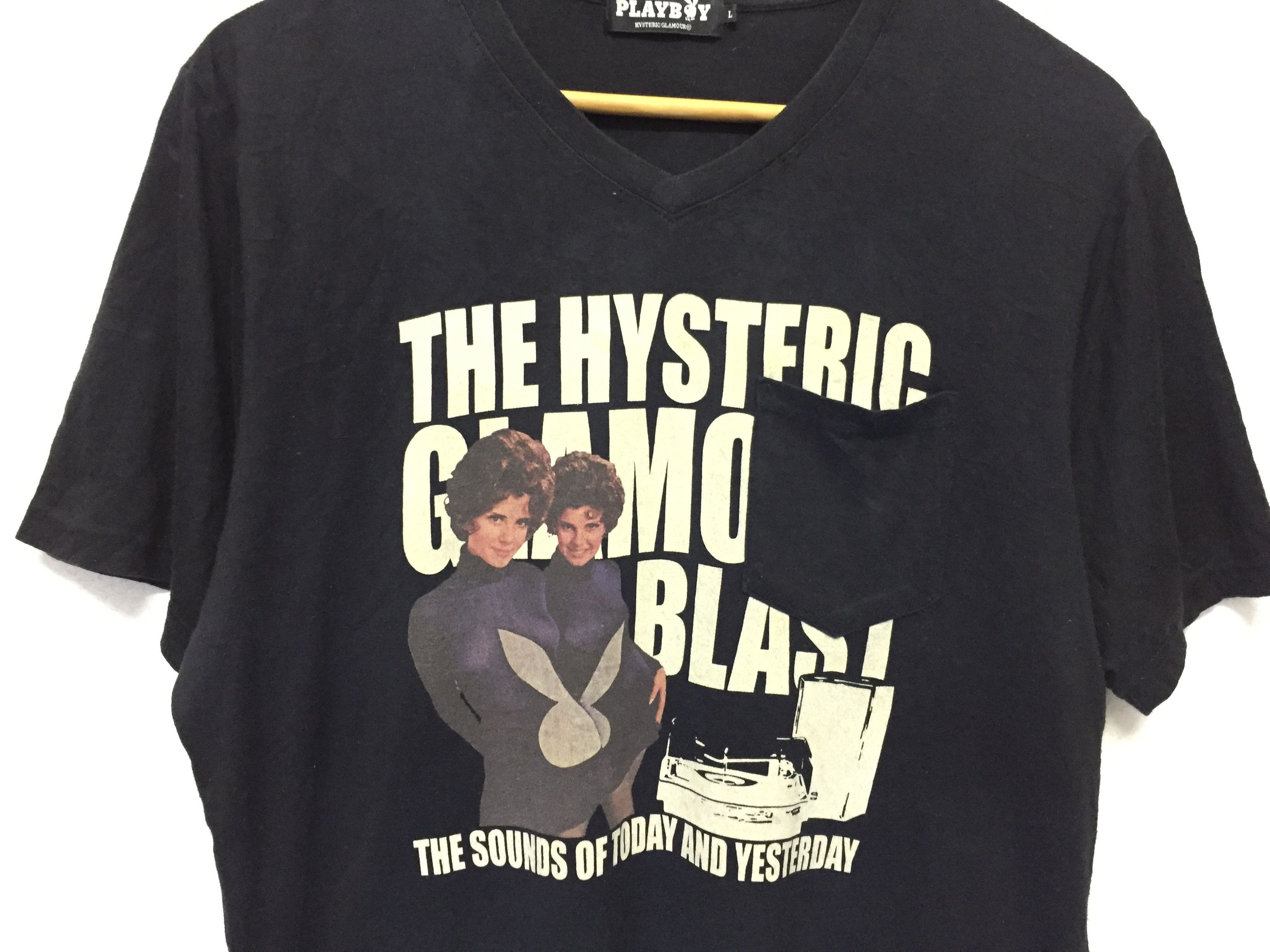 Hysteric Glamour × Playboy HG x Playboy 007 pin up girl tee Size US L / EU 52-54 / 3 - 3 Thumbnail