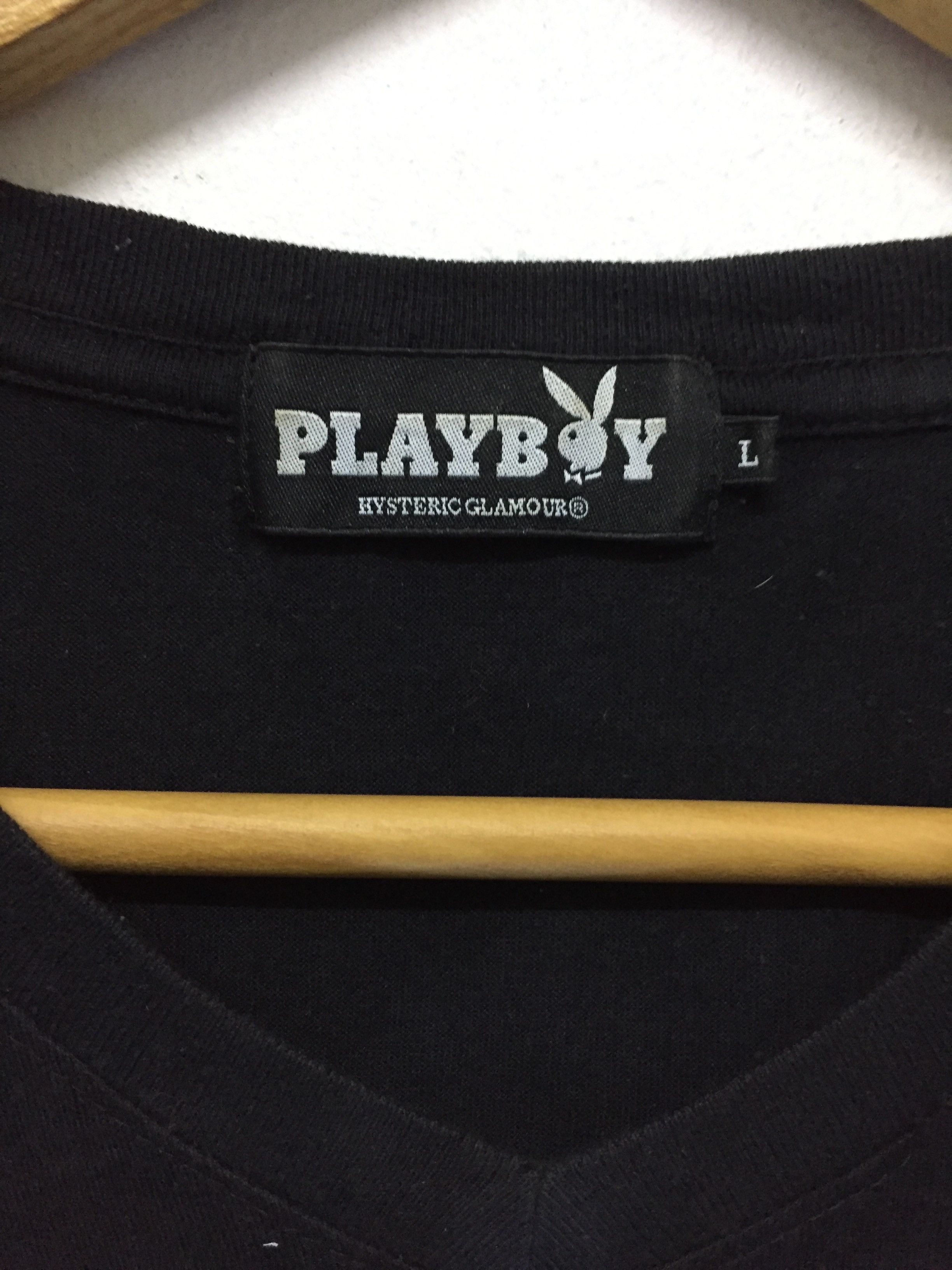 Hysteric Glamour × Playboy HG x Playboy 007 pin up girl tee Size US L / EU 52-54 / 3 - 8 Thumbnail