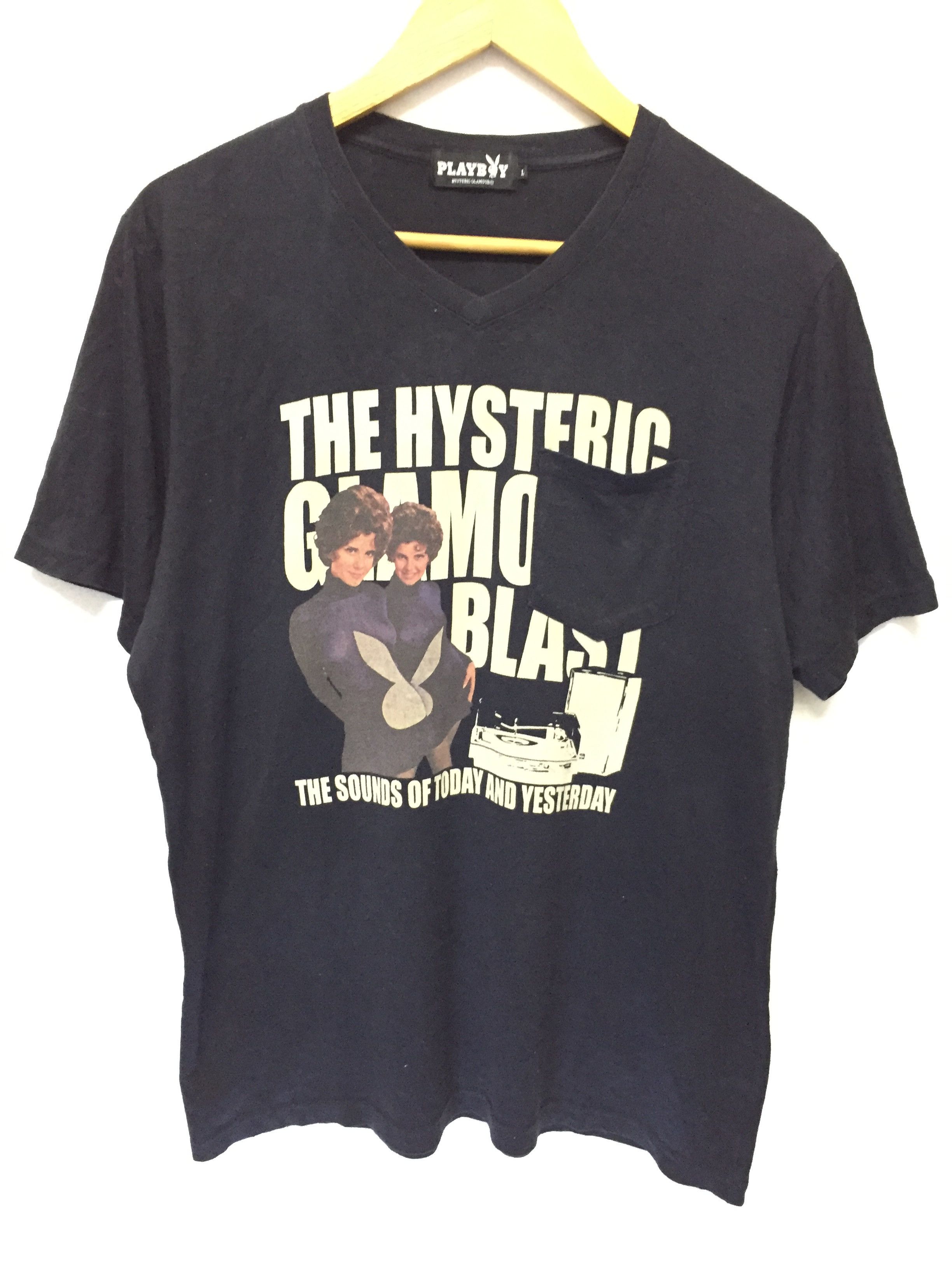 Hysteric Glamour × Playboy HG x Playboy 007 pin up girl tee Size US L / EU 52-54 / 3 - 2 Thumbnail