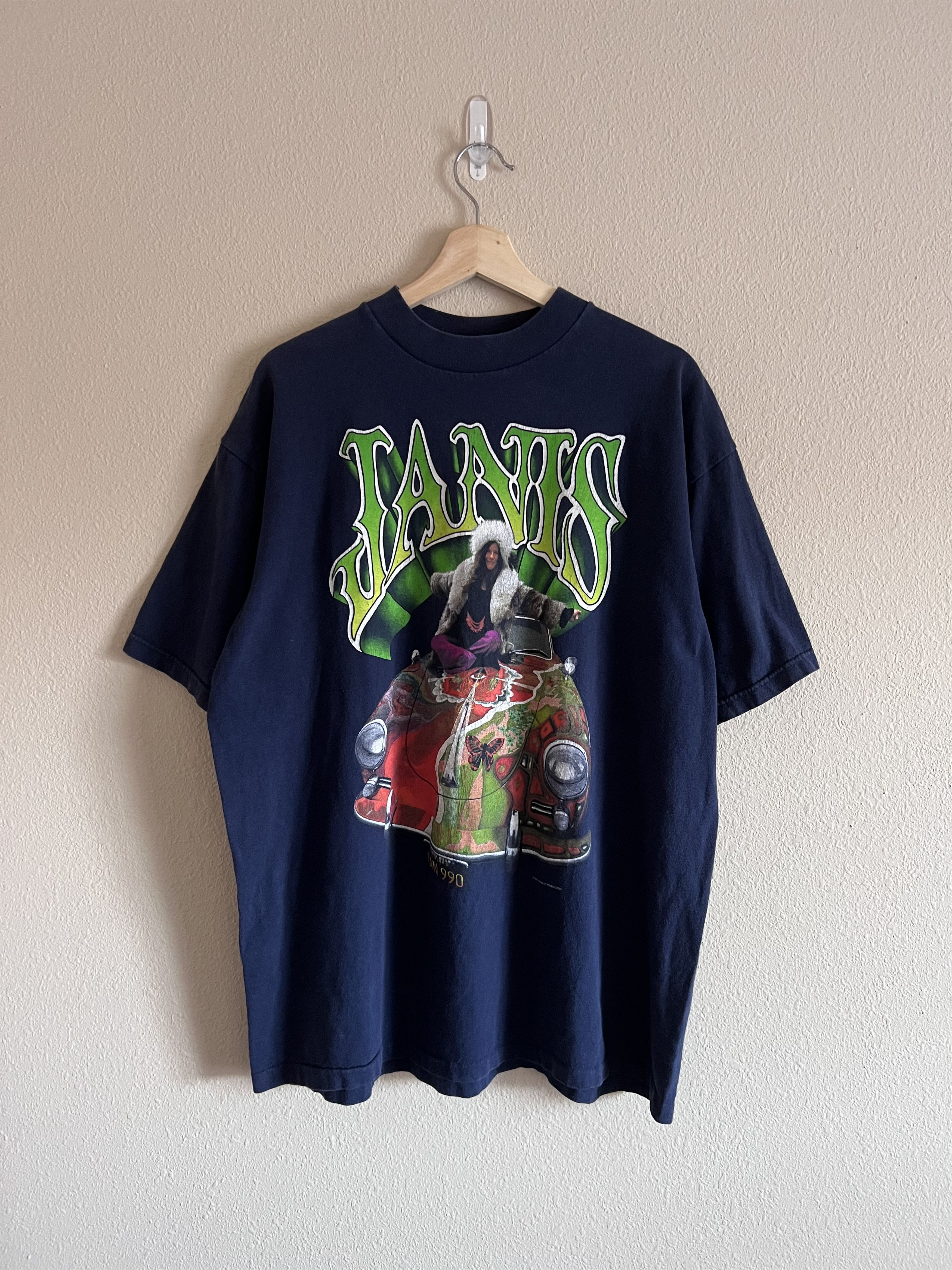 Band Tees × Vintage 1995 Janis Joplin Psychedelic Band Tee Size US L / EU 52-54 / 3 - 1 Thumbnail