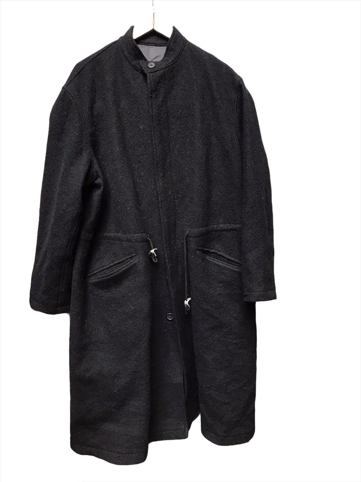 Yohji Yamamoto Y’s for men Long Wool Winter Coat Avant Garde Size US XL / EU 56 / 4 - 1 Thumbnail