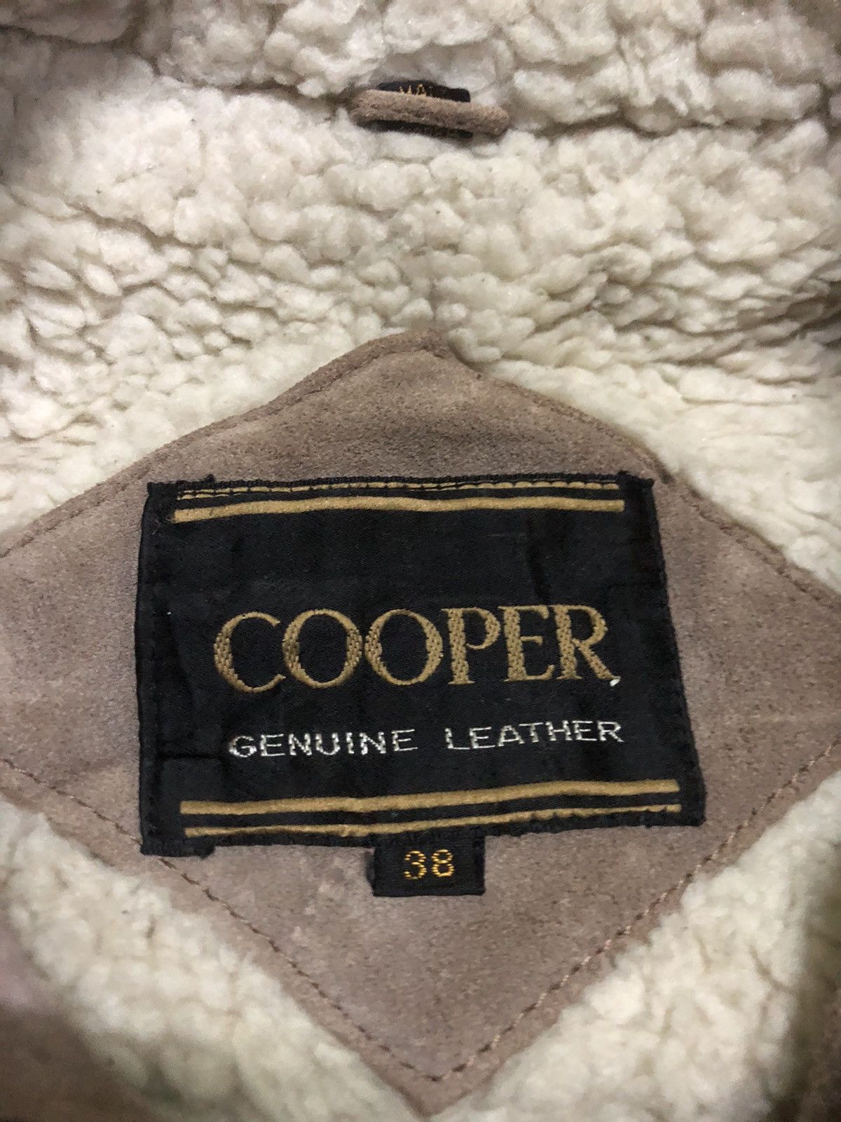 Cooper × Genuine Leather × Vintage Nice Vintage SUEDE Jacket Bondage Style Size US M / EU 48-50 / 2 - 7 Thumbnail