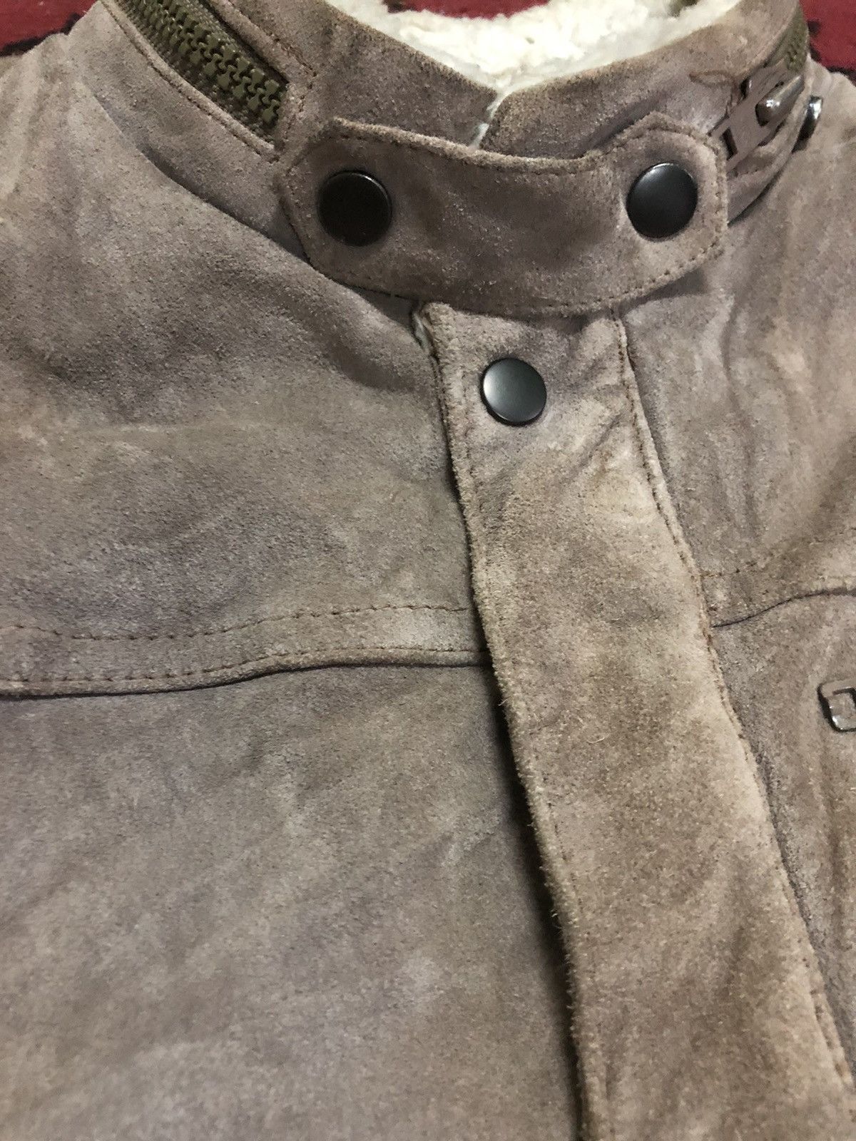 Cooper × Genuine Leather × Vintage Nice Vintage SUEDE Jacket Bondage Style Size US M / EU 48-50 / 2 - 8 Thumbnail