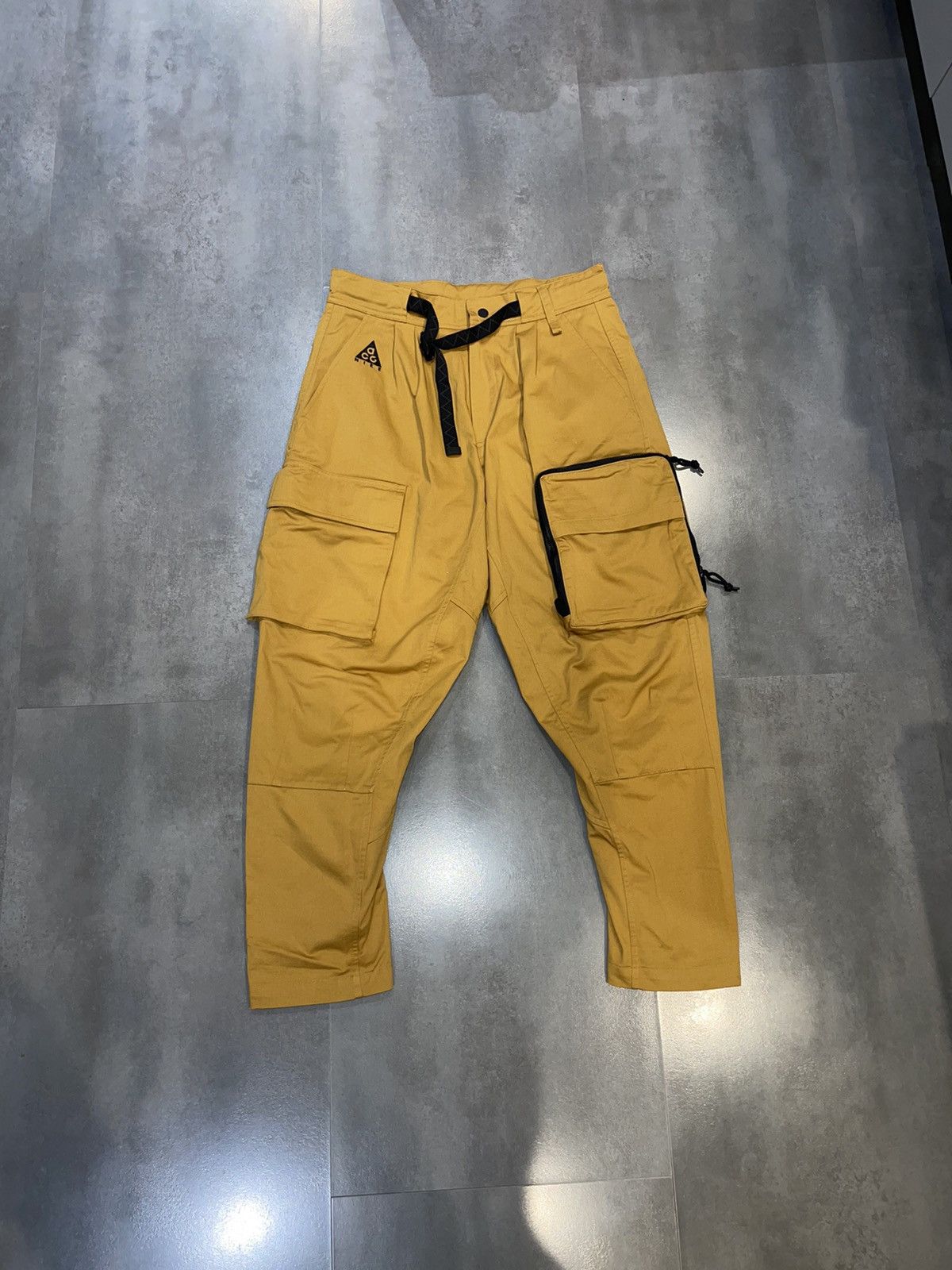 image of Nike Acg X Errolson Hugh Technical Orange Cargo Pants, Men's (Size 30)