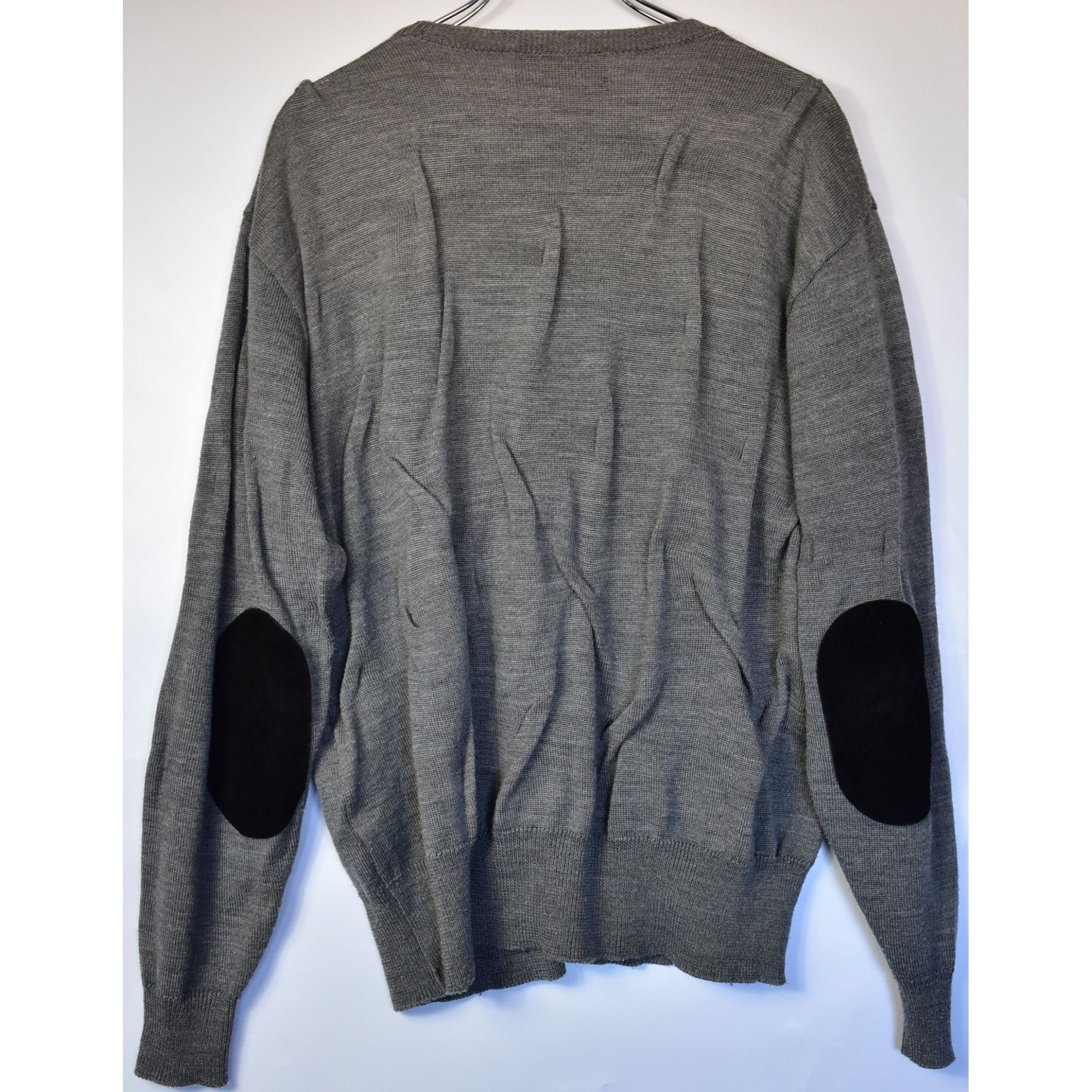 Nepenthes crease effect elbow patch knit sweater 29094 - 857 58 Size US L / EU 52-54 / 3 - 2 Thumbnail
