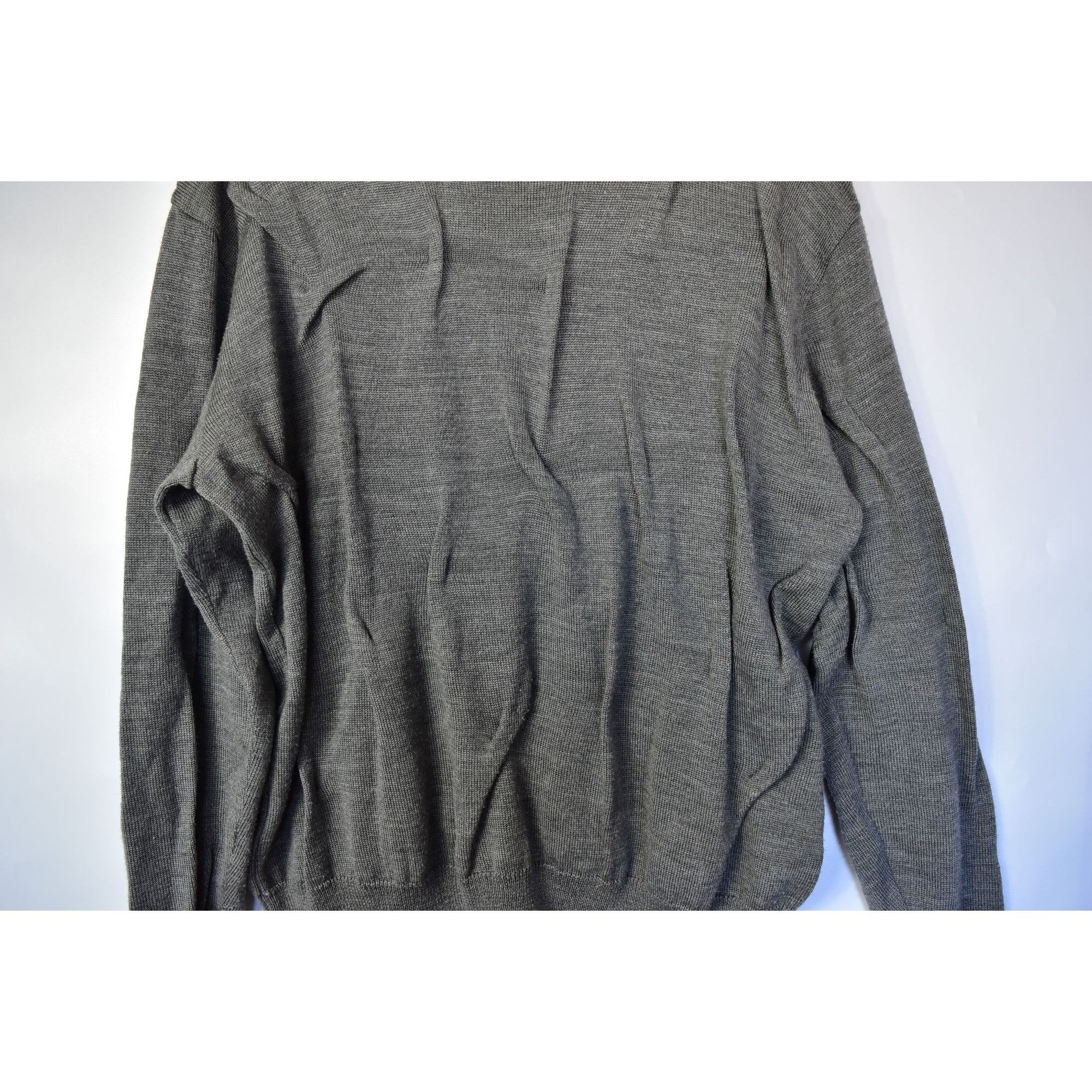 Nepenthes crease effect elbow patch knit sweater 29094 - 857 58 Size US L / EU 52-54 / 3 - 8 Thumbnail