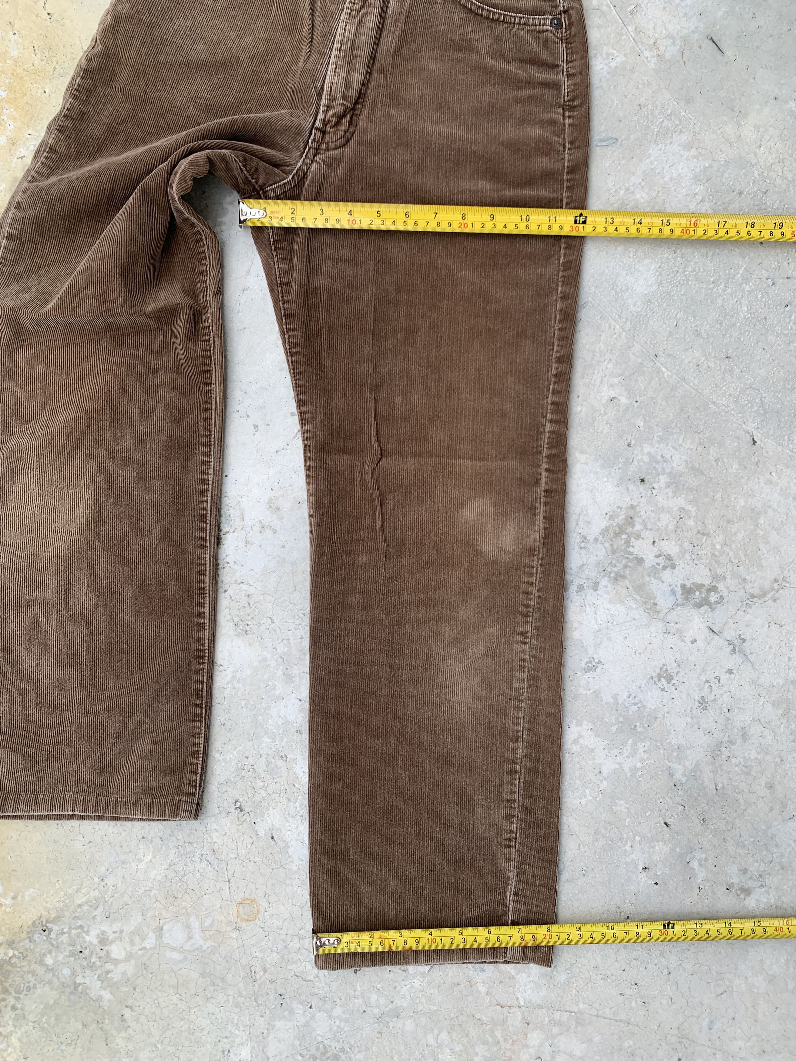 Edwin Vintage Something by Edwin High Waisted Corduroy Wide Pants Size 26" / US 2 / IT 38 - 7 Thumbnail