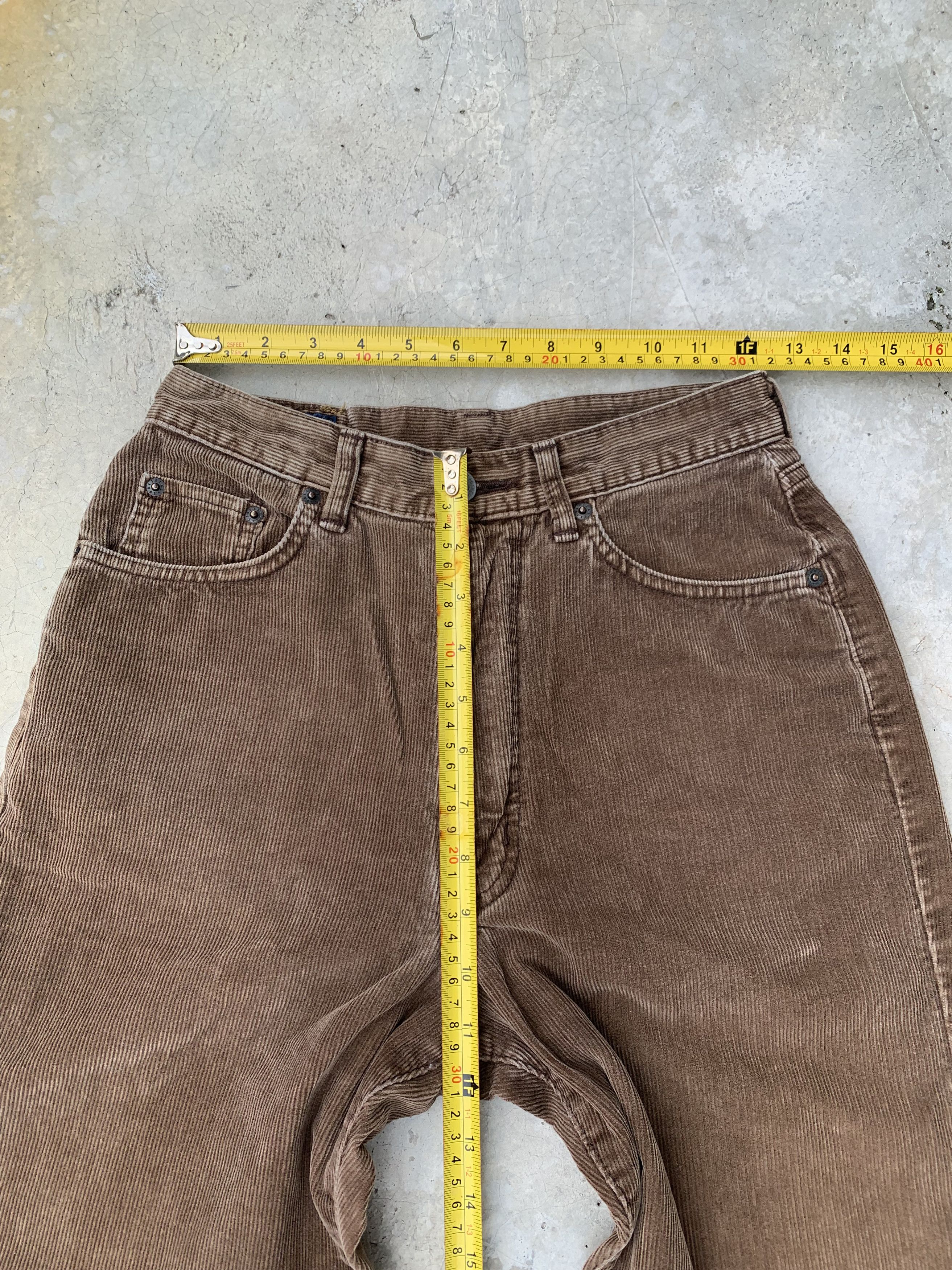 Edwin Vintage Something by Edwin High Waisted Corduroy Wide Pants Size 26" / US 2 / IT 38 - 5 Thumbnail