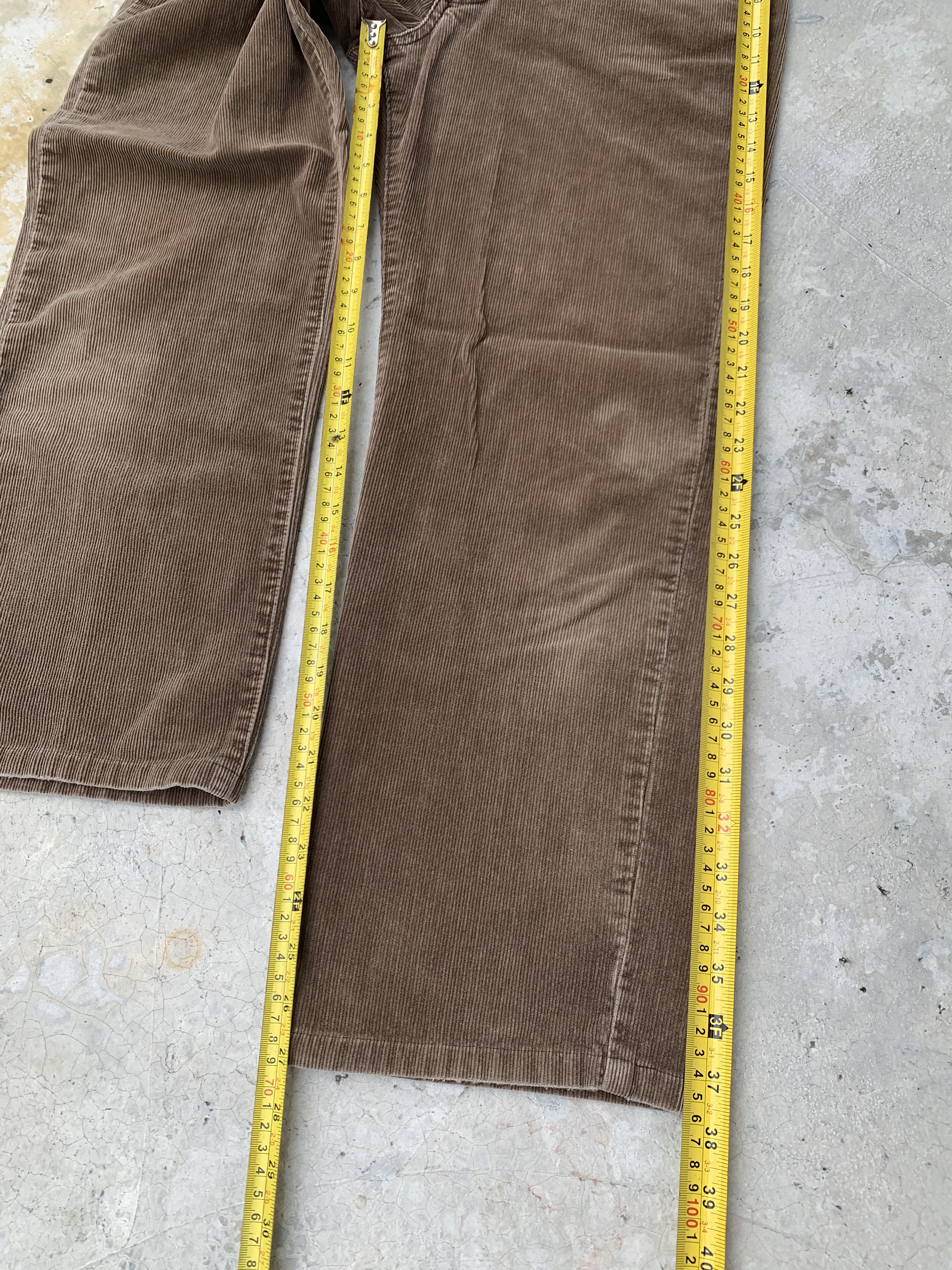 Edwin Vintage Something by Edwin High Waisted Corduroy Wide Pants Size 26" / US 2 / IT 38 - 6 Thumbnail