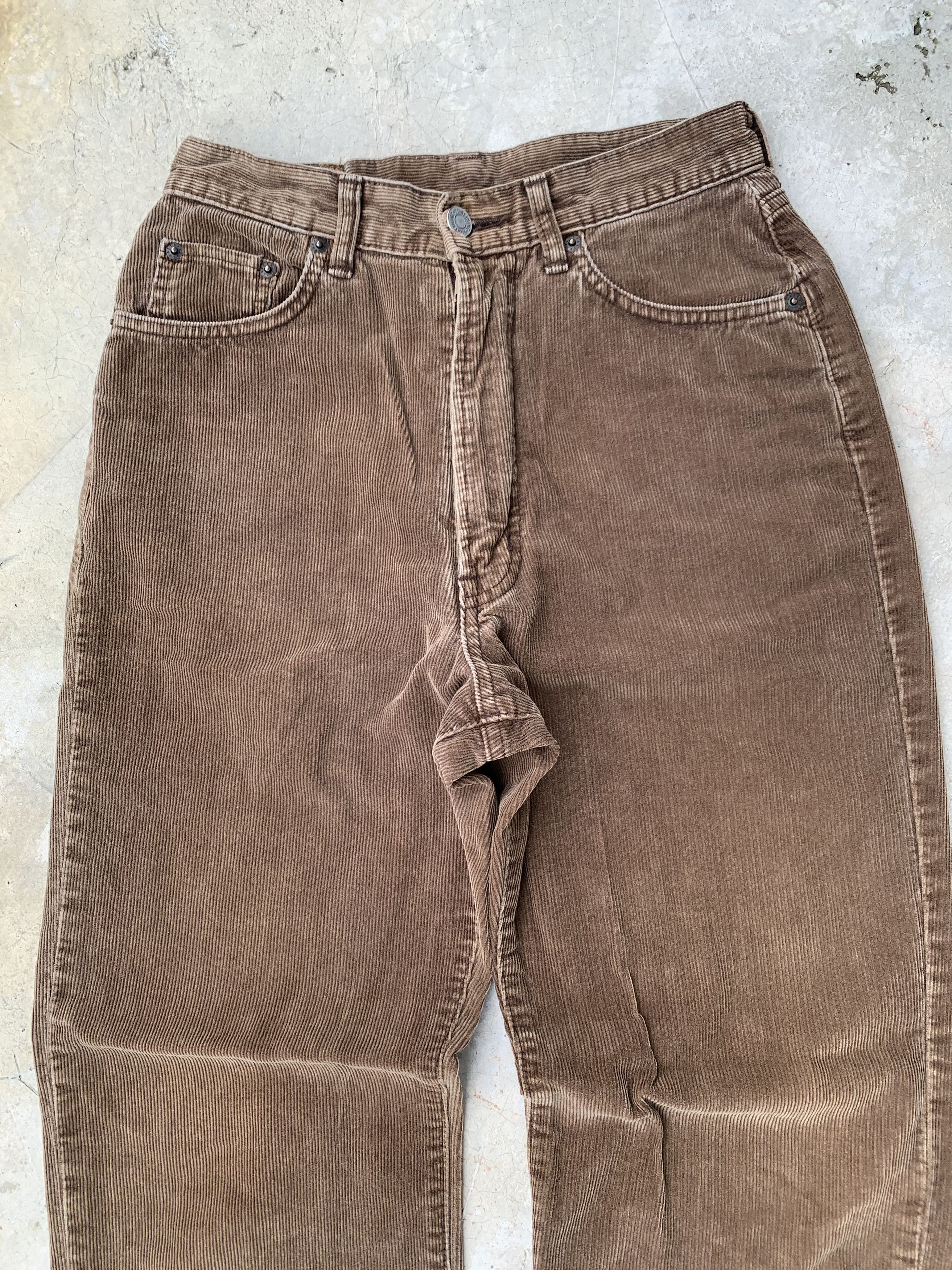 Edwin Vintage Something by Edwin High Waisted Corduroy Wide Pants Size 26" / US 2 / IT 38 - 3 Thumbnail