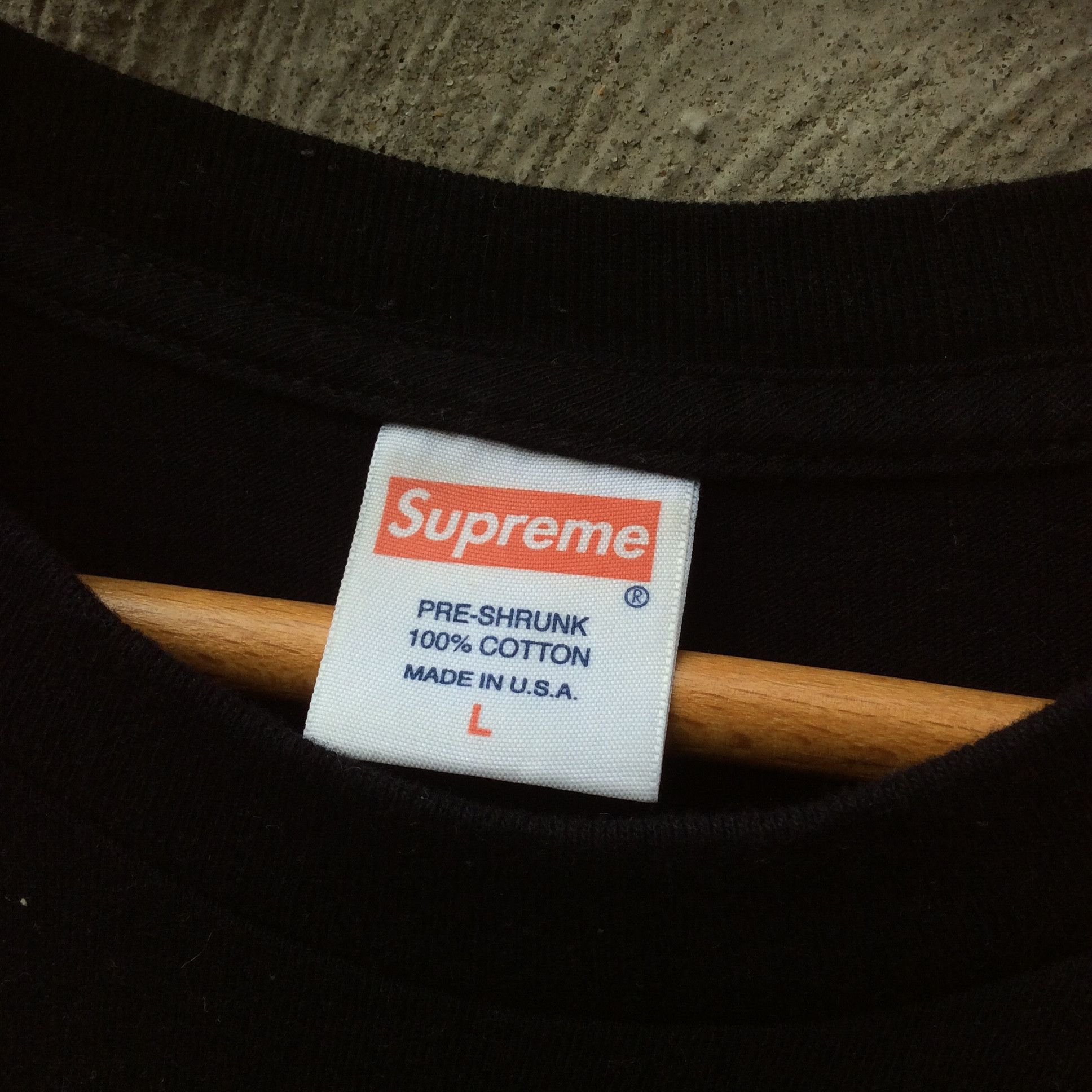 Supreme Supreme Basquiat Samo Graffiti Tee Black Large L Size US L / EU 52-54 / 3 - 3 Thumbnail