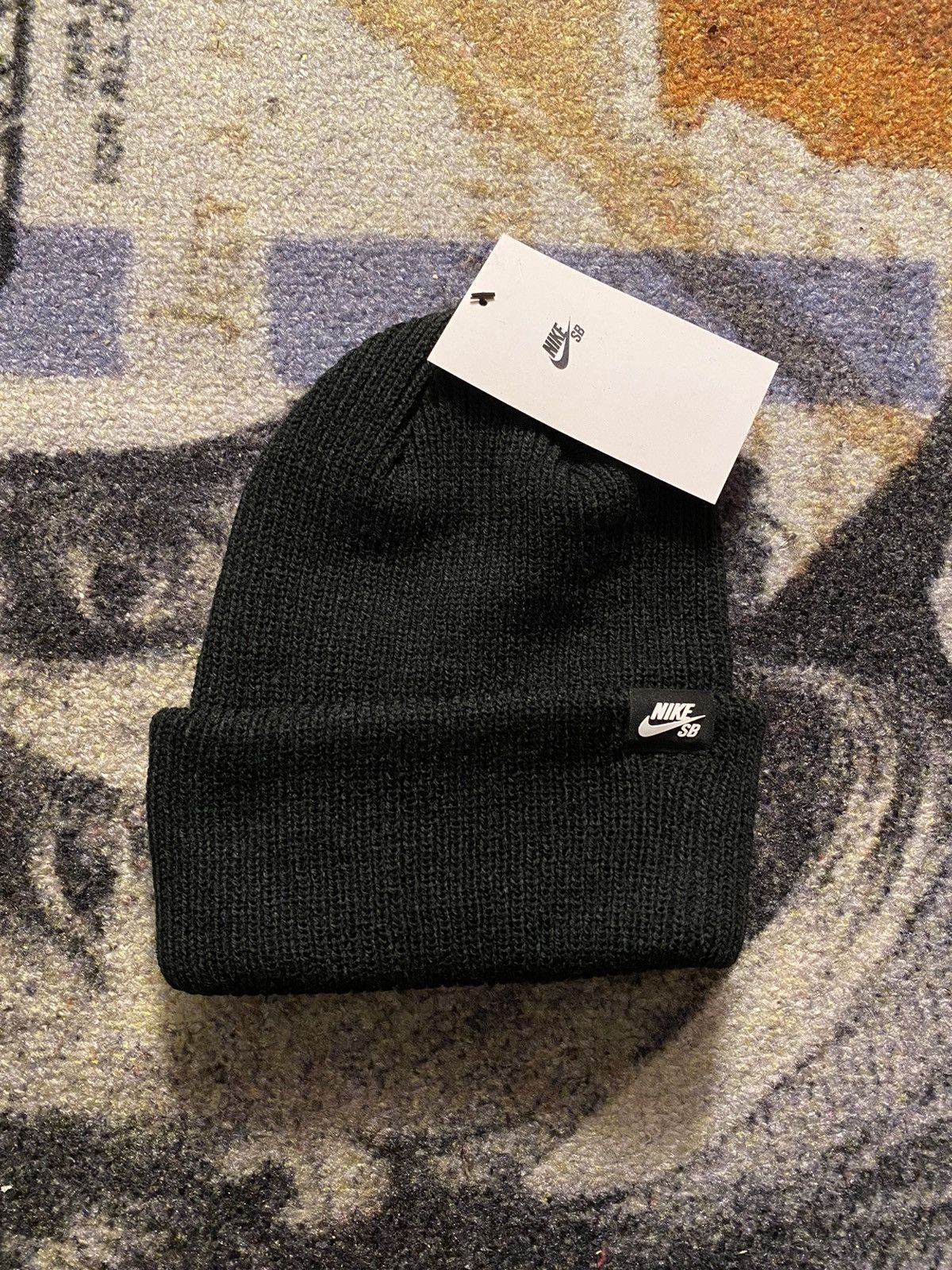 Nike sb beanie on sale black