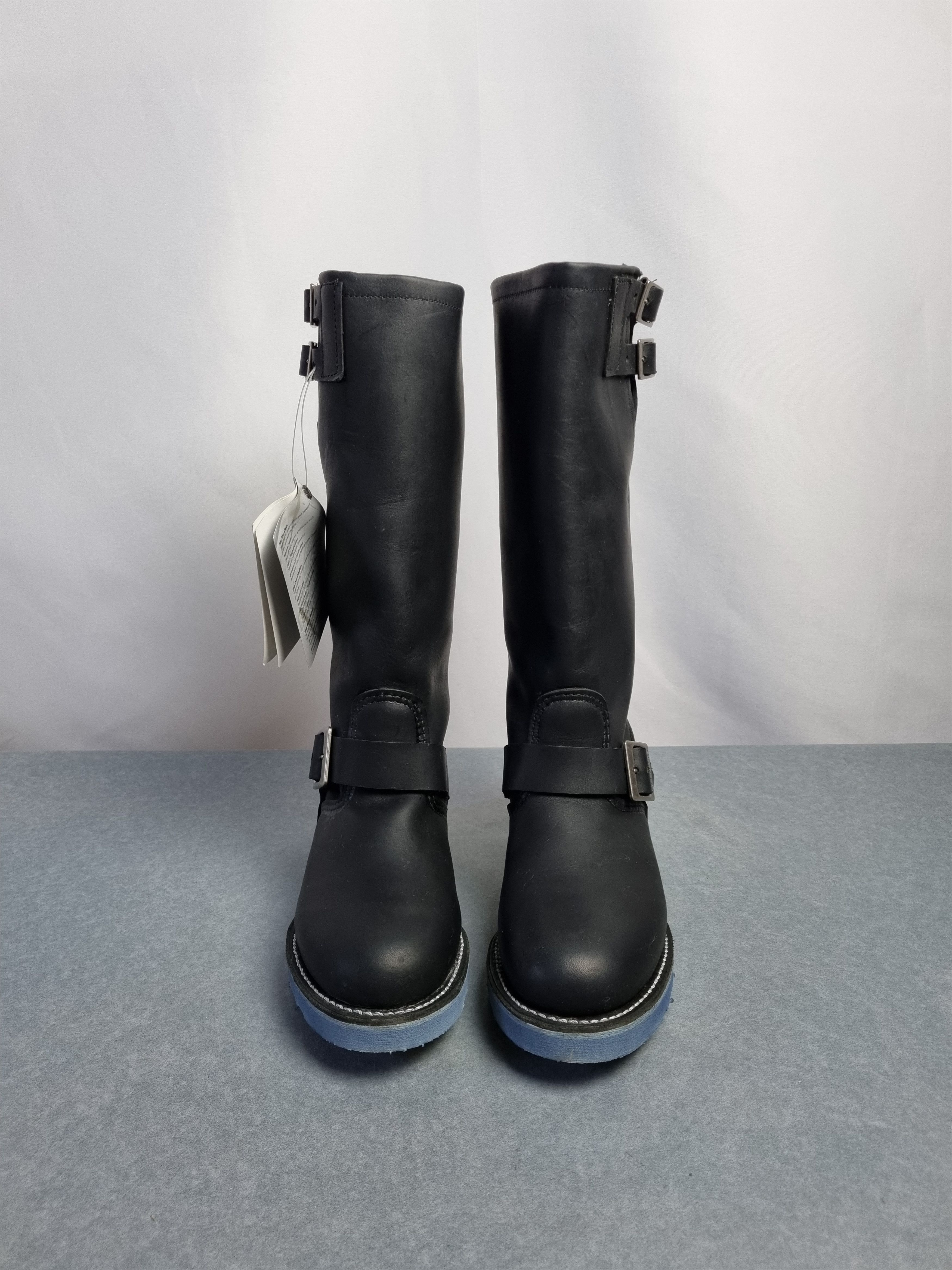 Red Wing New 2009 RED WING Leather Engineer Boots Black Size US 6.5 / IT 36.5 - 1 Thumbnail