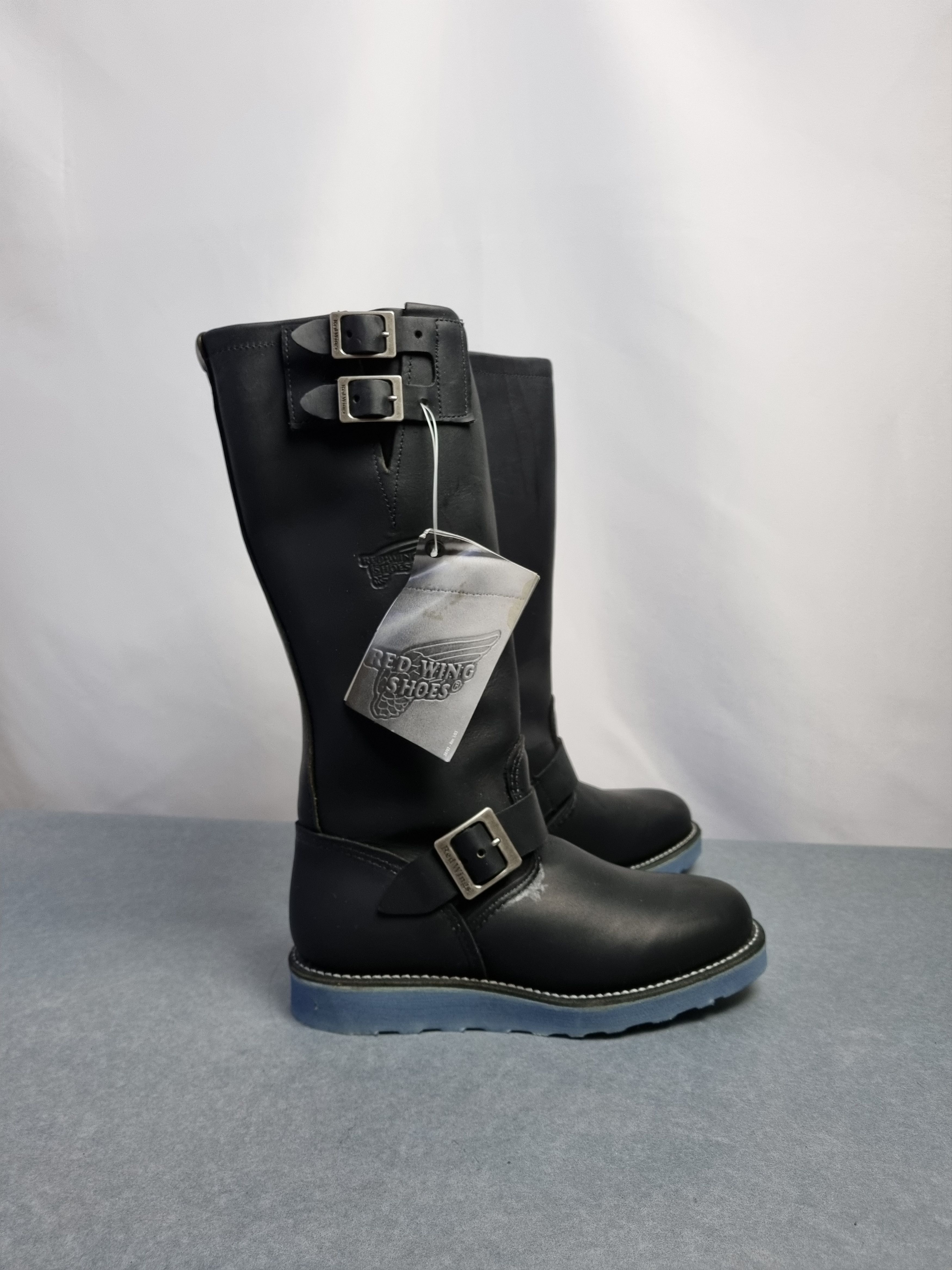 Red Wing New 2009 RED WING Leather Engineer Boots Black Size US 6.5 / IT 36.5 - 2 Thumbnail