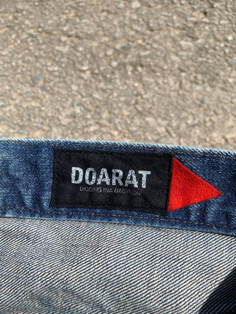 Designer Vintage Doarat Patchwork Boro Denim Size US 31 - 15 Thumbnail
