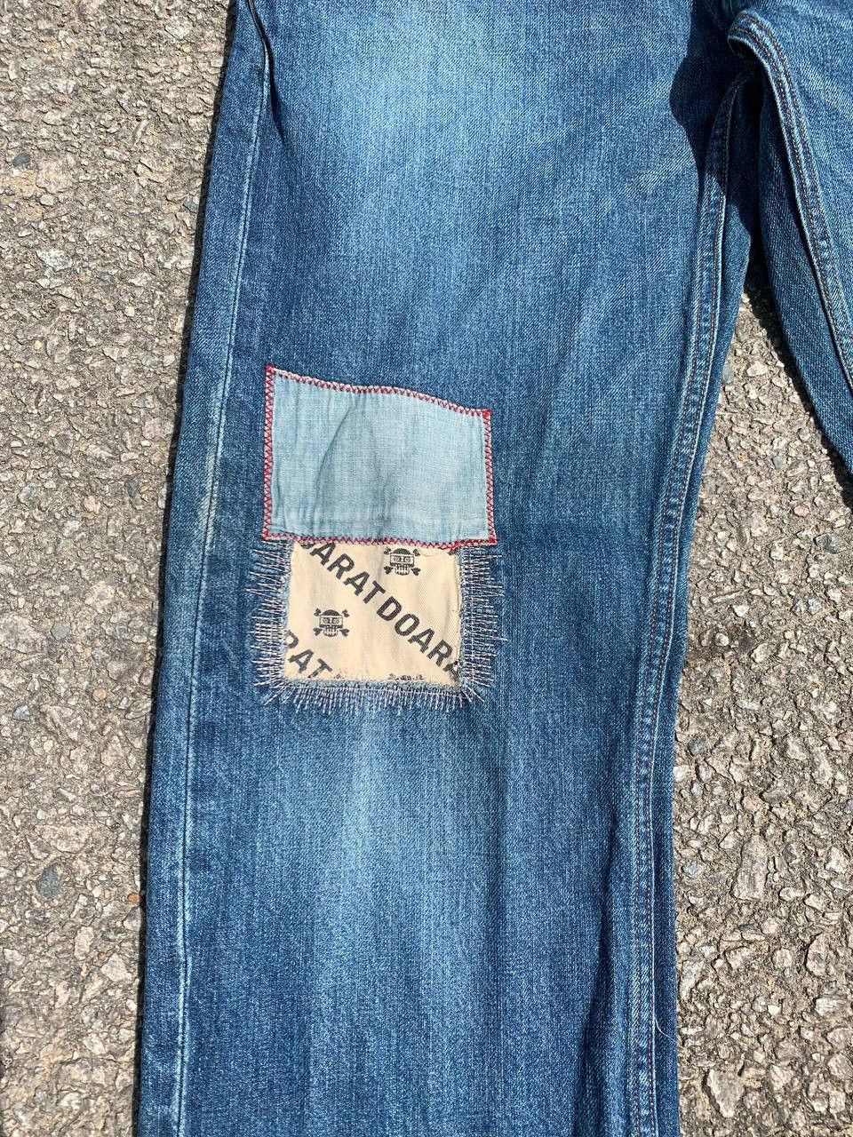 Designer Vintage Doarat Patchwork Boro Denim Size US 31 - 7 Thumbnail