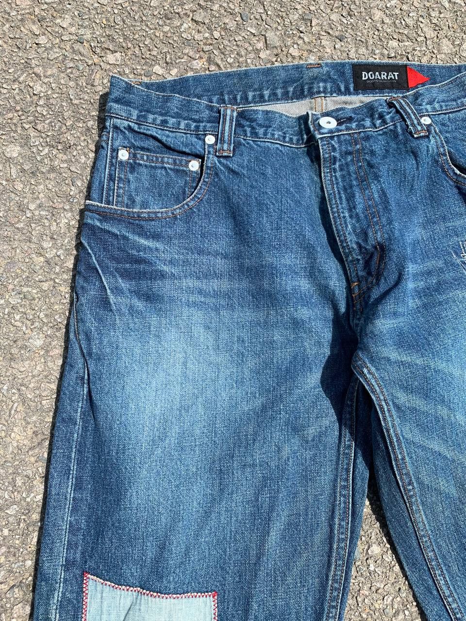 Designer Vintage Doarat Patchwork Boro Denim Size US 31 - 8 Thumbnail