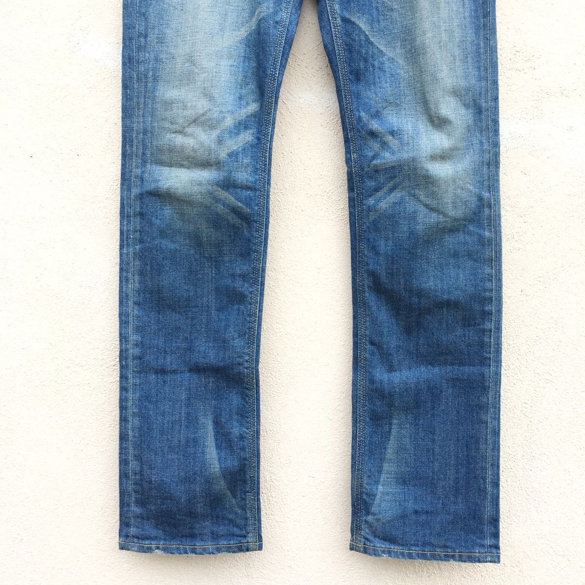 Jil Sander × Uniqlo Jil Sander Skinny Fit Straight Stone Wash Jeans Size US 32 / EU 48 - 3 Thumbnail