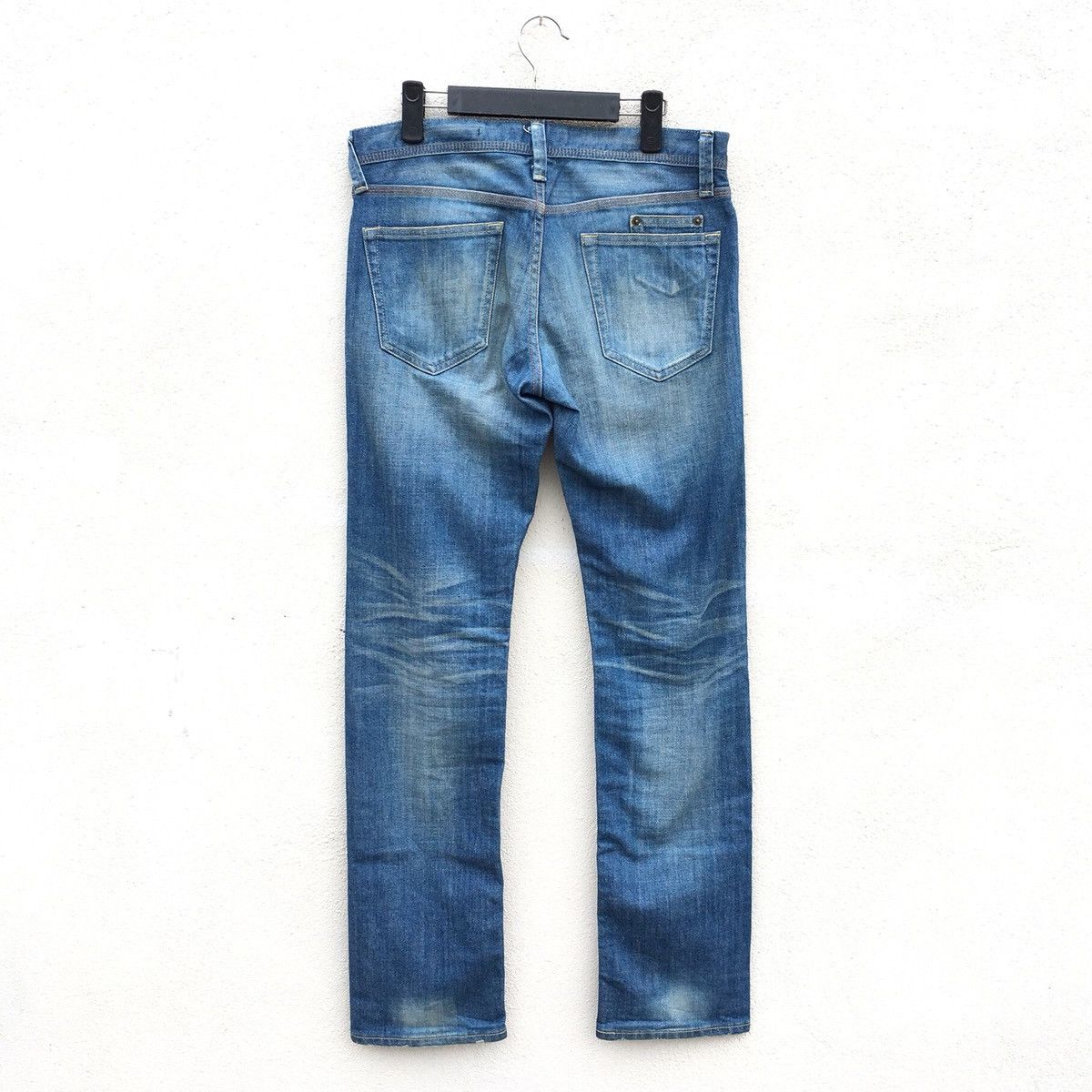 Jil Sander × Uniqlo Jil Sander Skinny Fit Straight Stone Wash Jeans Size US 32 / EU 48 - 4 Thumbnail