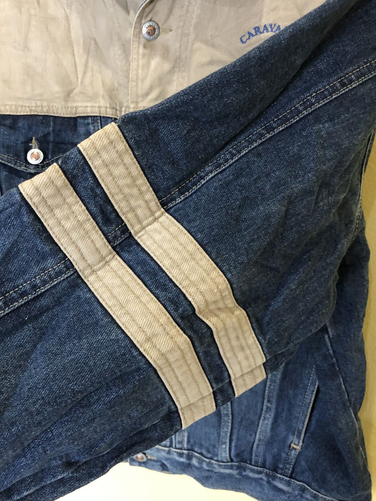 Vintage × go slow caravan Vintage CARAVANA JEANS Co denim jacket Size US XL / EU 56 / 4 - 7 Thumbnail