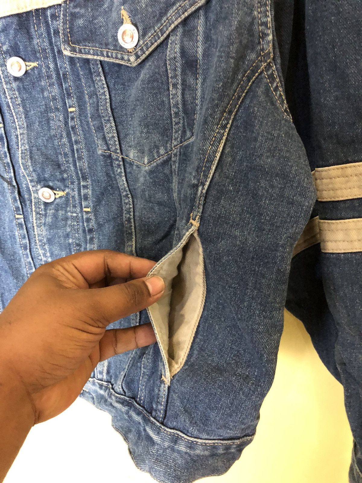 Vintage × go slow caravan Vintage CARAVANA JEANS Co denim jacket Size US XL / EU 56 / 4 - 9 Thumbnail