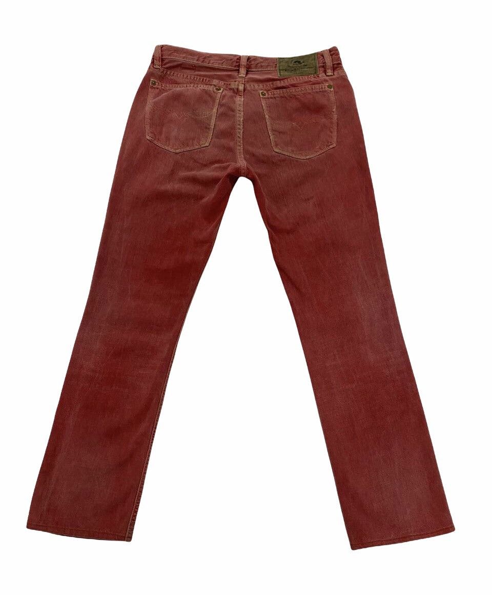 Polo Ralph Lauren × Ralph Lauren × Vintage Vintage RRL Ralph Lauren Red Denim Jeans Size US 29 - 2 Thumbnail