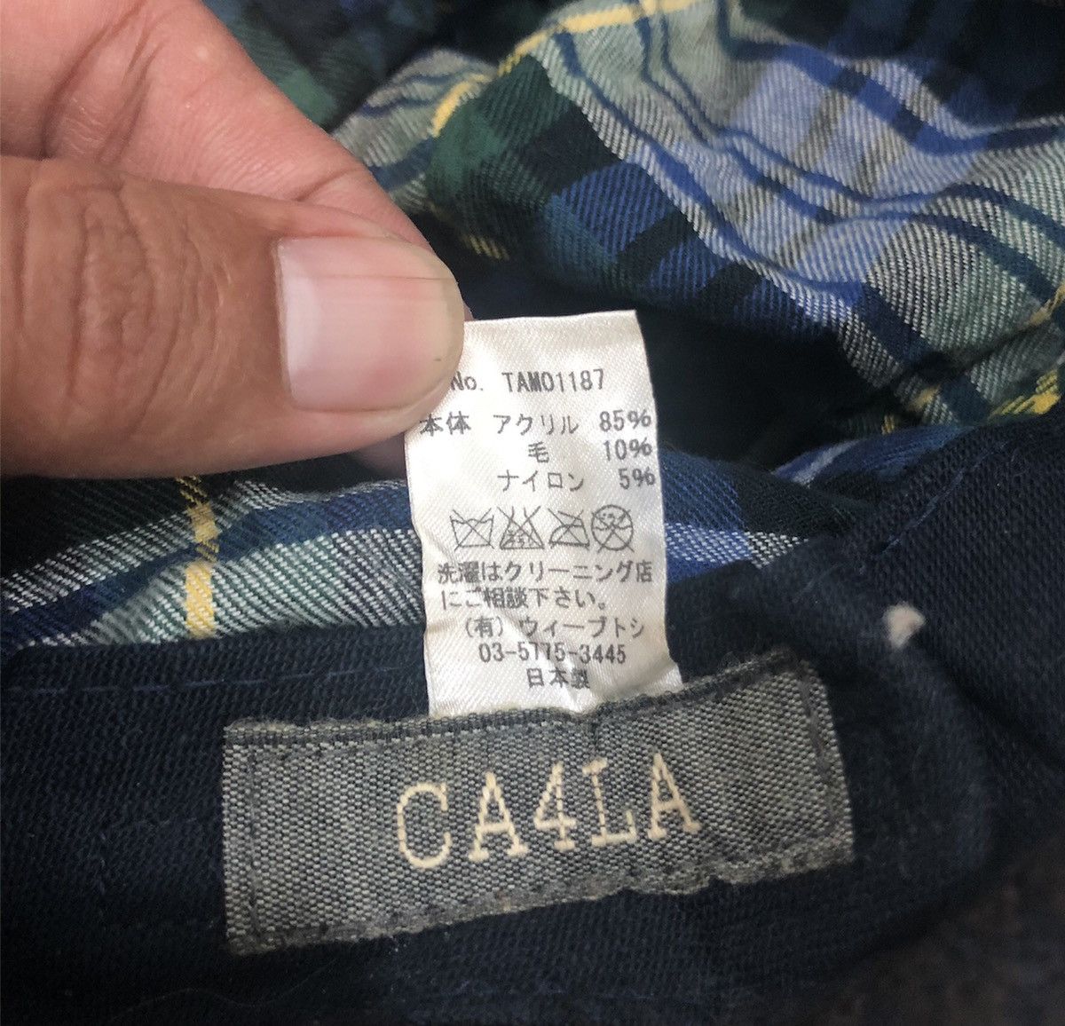 CA4LA × Japanese Brand CA4LA Hats Japanese Beanie Knitted Crochet Snow Cap cw21 Size ONE SIZE - 7 Thumbnail