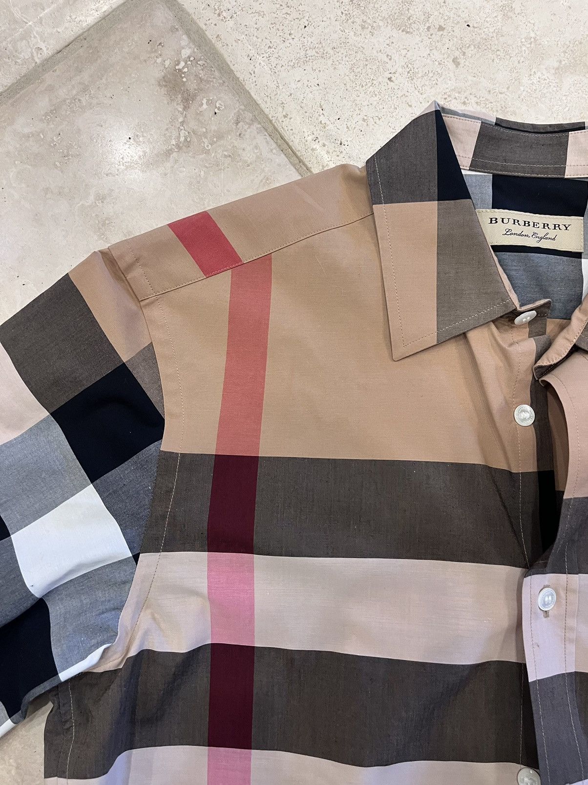 Burberry Burberry Maxi Check Shirt Size US S / EU 44-46 / 1 - 2 Thumbnail