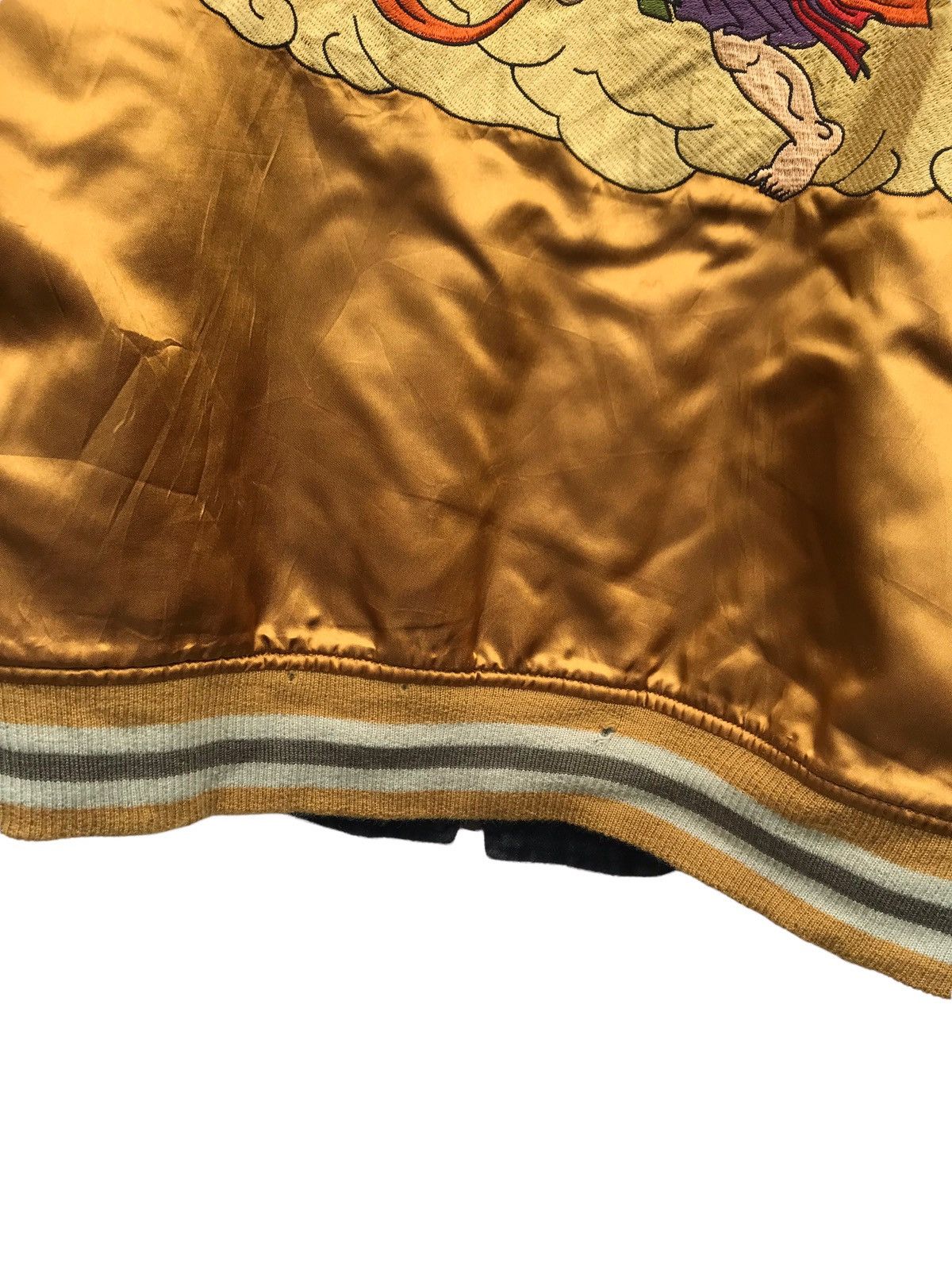 Japanese Brand Mash Mania Sukajan Riversible Velvet Satin Souvenir Jacket Size US S / EU 44-46 / 1 - 18 Thumbnail
