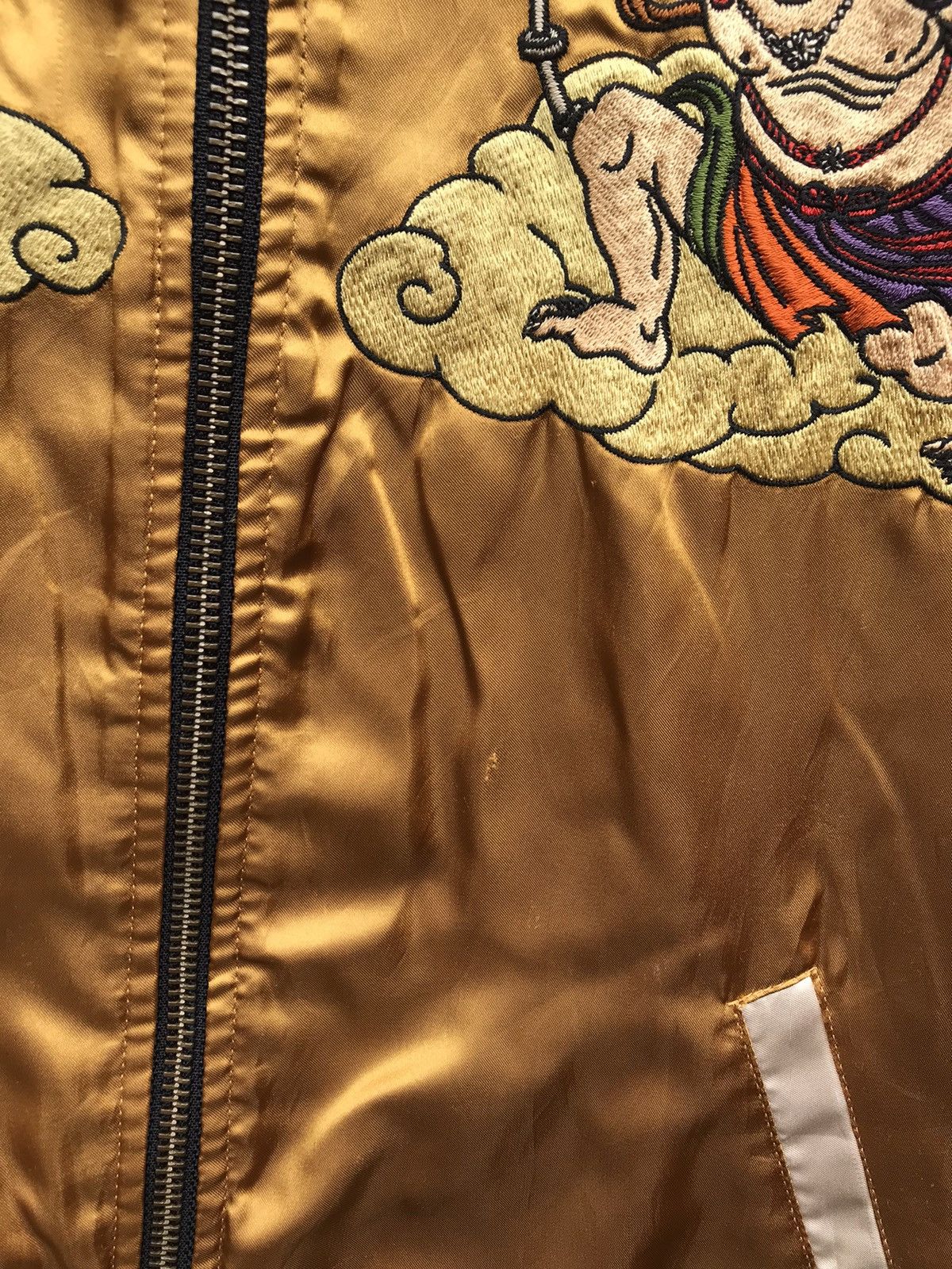 Japanese Brand Mash Mania Sukajan Riversible Velvet Satin Souvenir Jacket Size US S / EU 44-46 / 1 - 19 Thumbnail