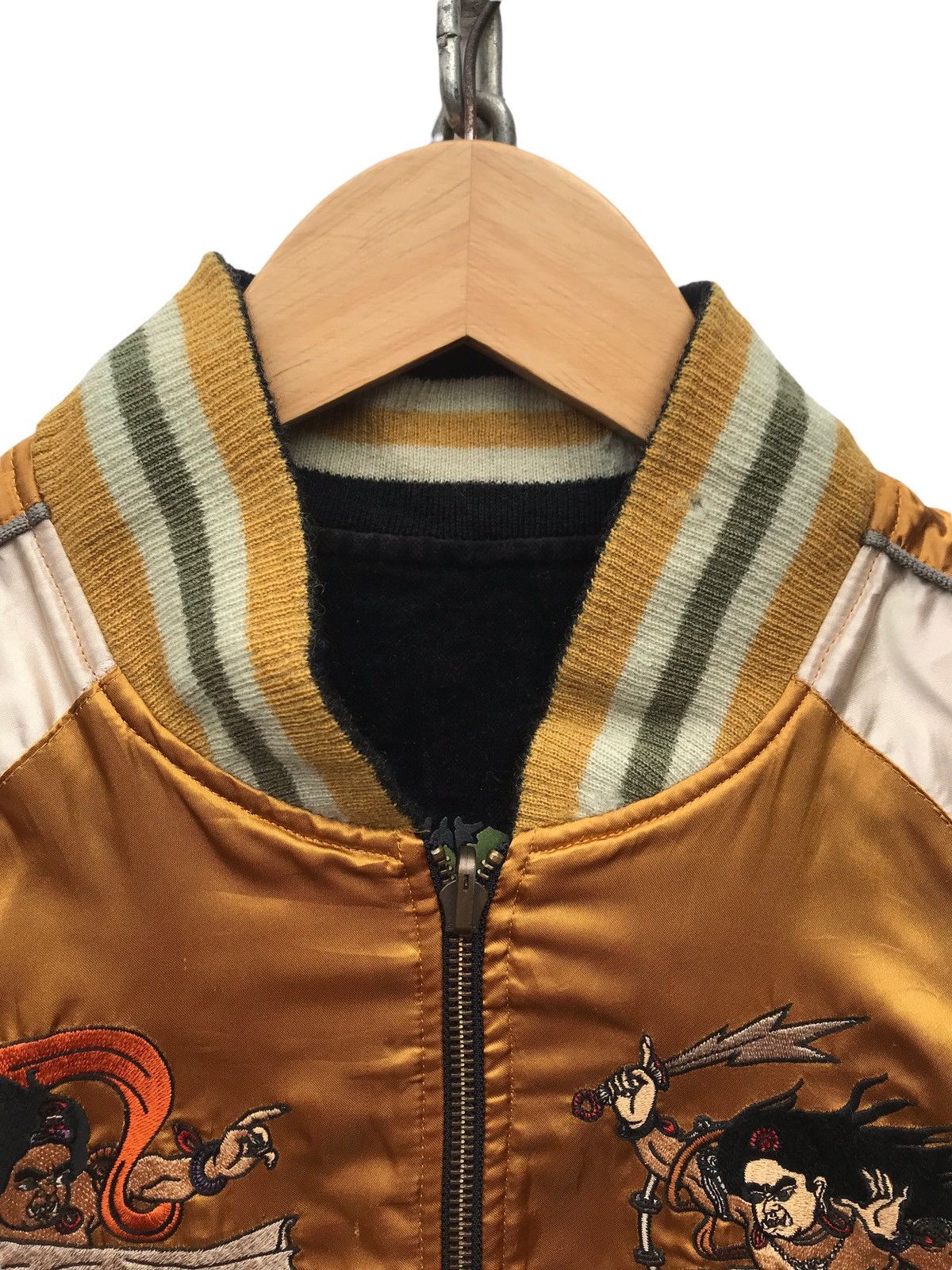 Japanese Brand Mash Mania Sukajan Riversible Velvet Satin Souvenir Jacket Size US S / EU 44-46 / 1 - 13 Thumbnail