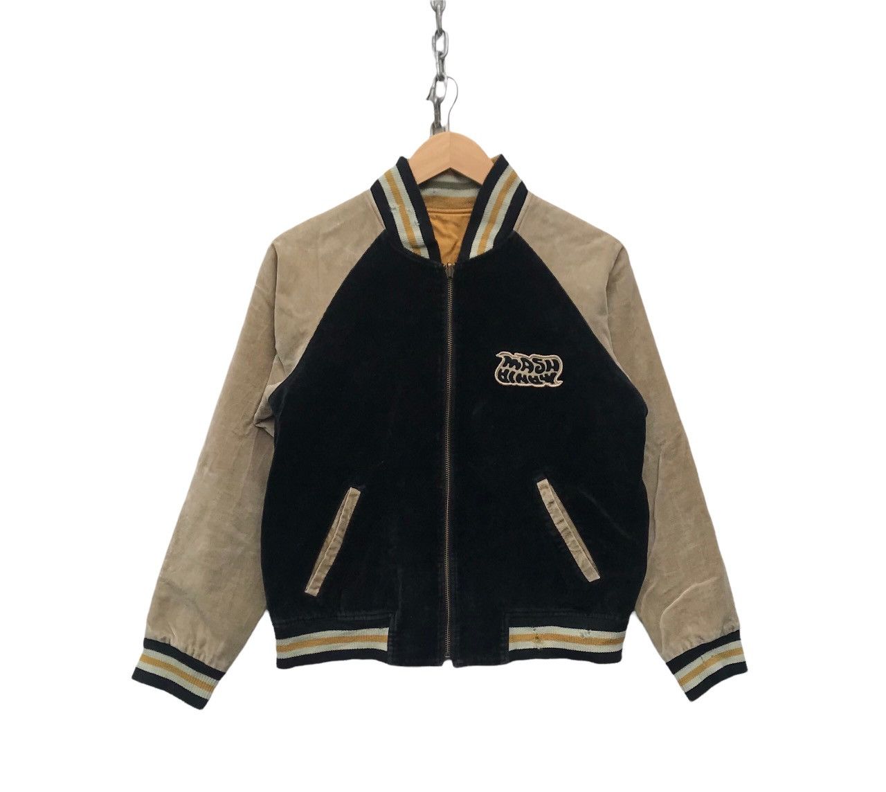 Japanese Brand Mash Mania Sukajan Riversible Velvet Satin Souvenir Jacket Size US S / EU 44-46 / 1 - 2 Thumbnail