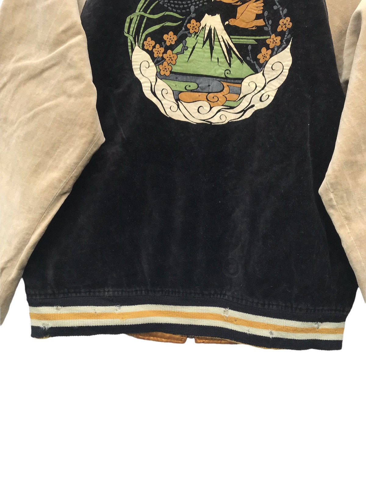Japanese Brand Mash Mania Sukajan Riversible Velvet Satin Souvenir Jacket Size US S / EU 44-46 / 1 - 11 Thumbnail