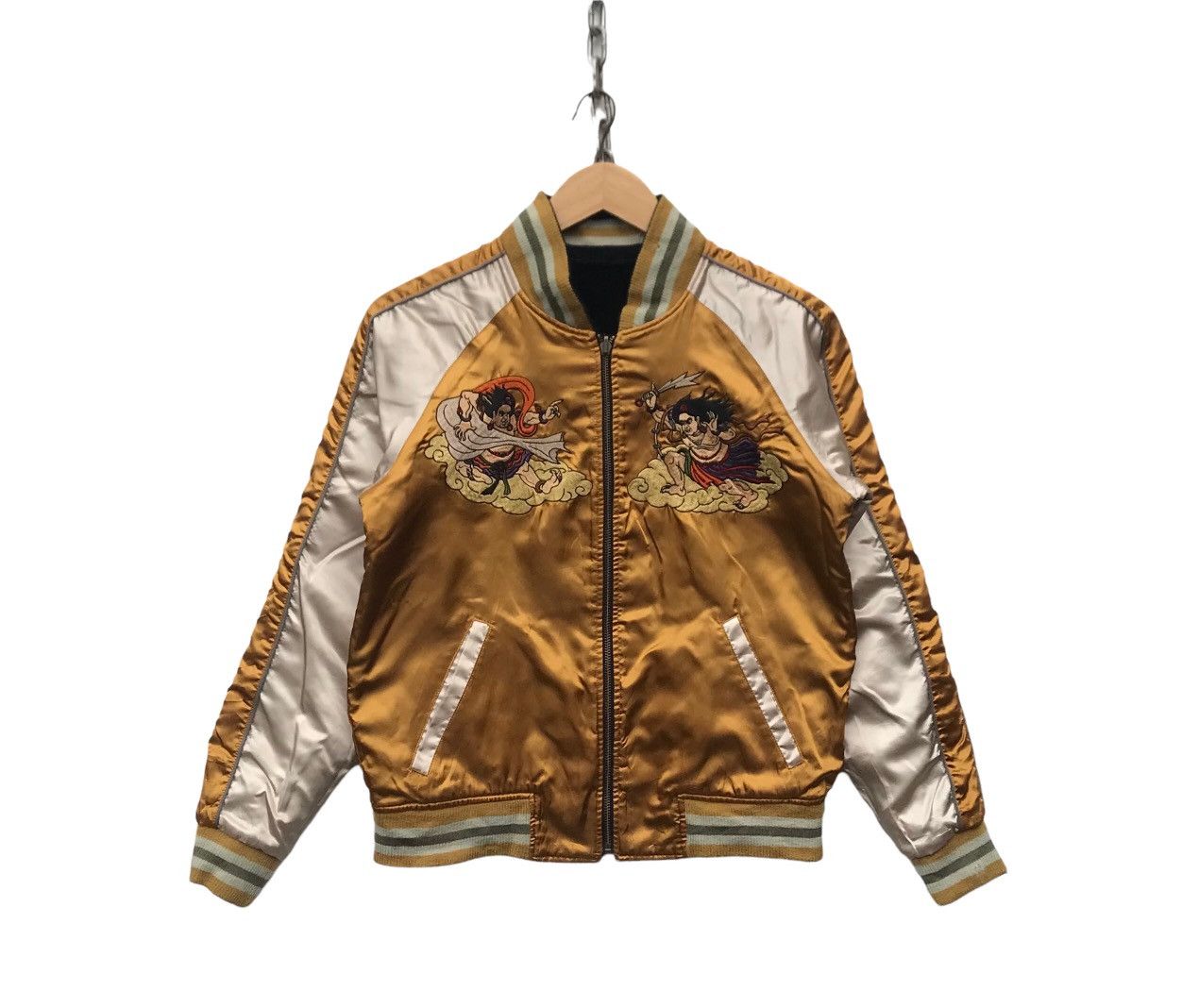 Japanese Brand Mash Mania Sukajan Riversible Velvet Satin Souvenir Jacket Size US S / EU 44-46 / 1 - 3 Thumbnail