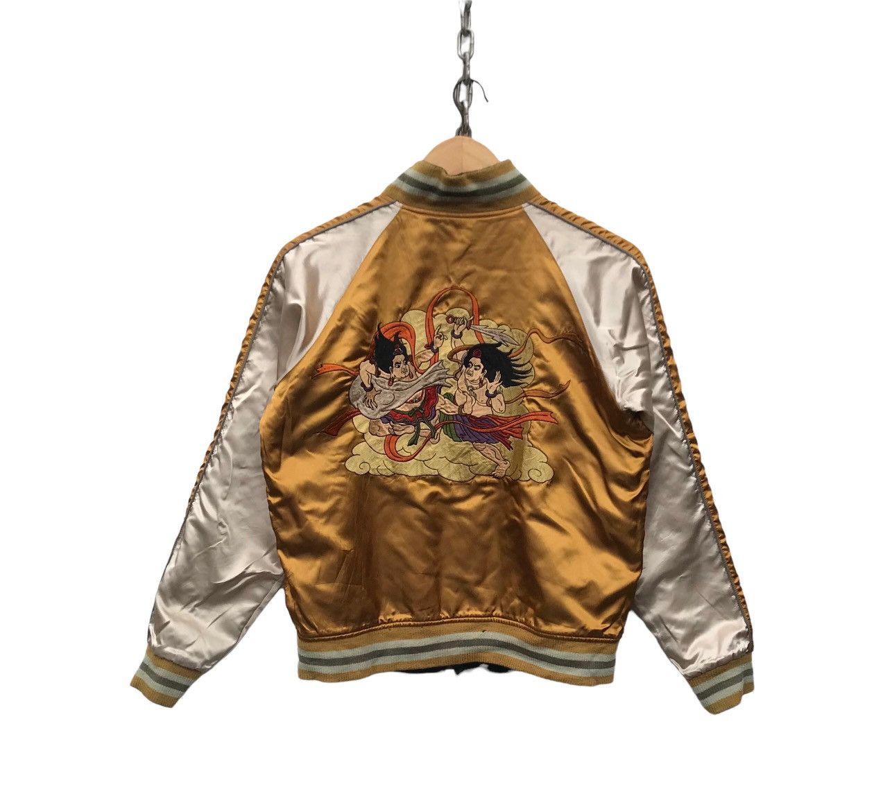 Japanese Brand Mash Mania Sukajan Riversible Velvet Satin Souvenir Jacket Size US S / EU 44-46 / 1 - 4 Thumbnail