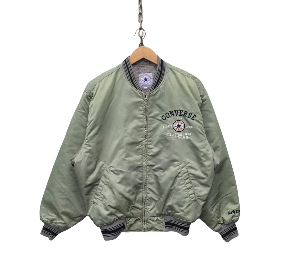 Converse Converse All Star Bombers Big Logo Jacket Size US L / EU 52-54 / 3 - 2 Thumbnail