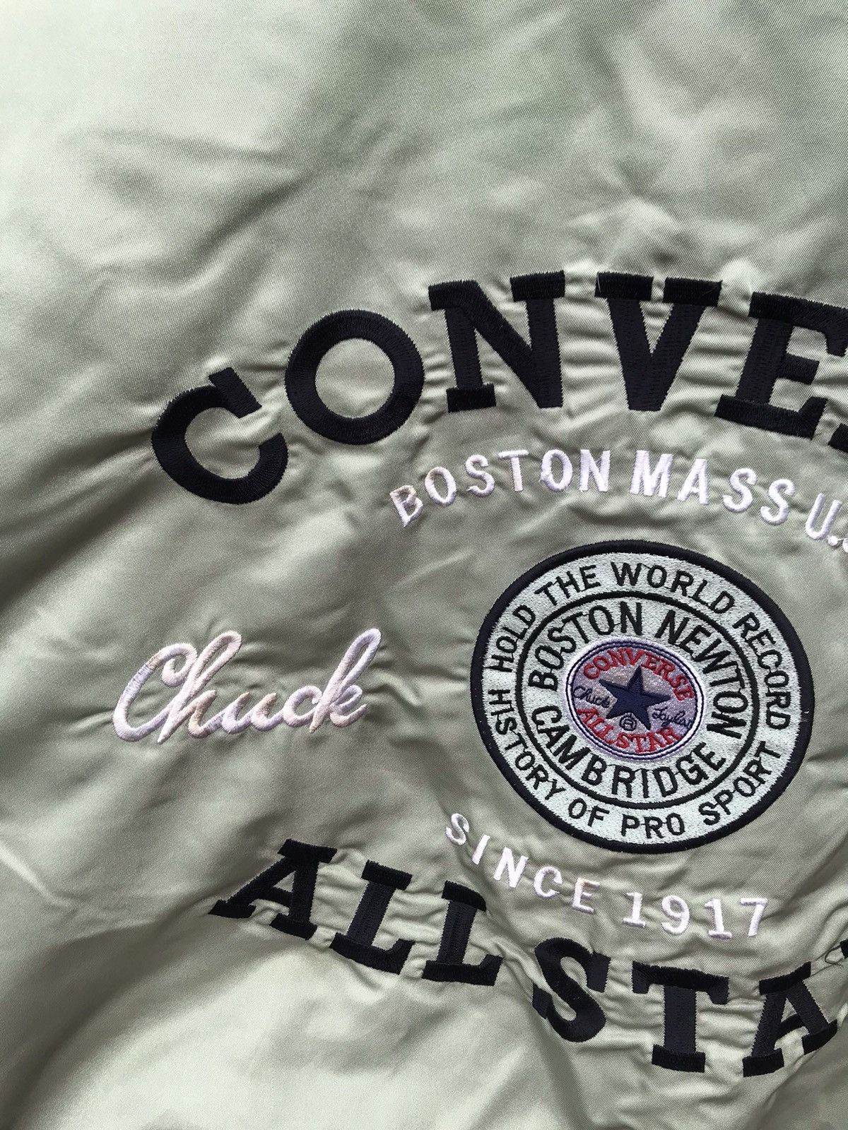 Converse Converse All Star Bombers Big Logo Jacket Size US L / EU 52-54 / 3 - 9 Thumbnail