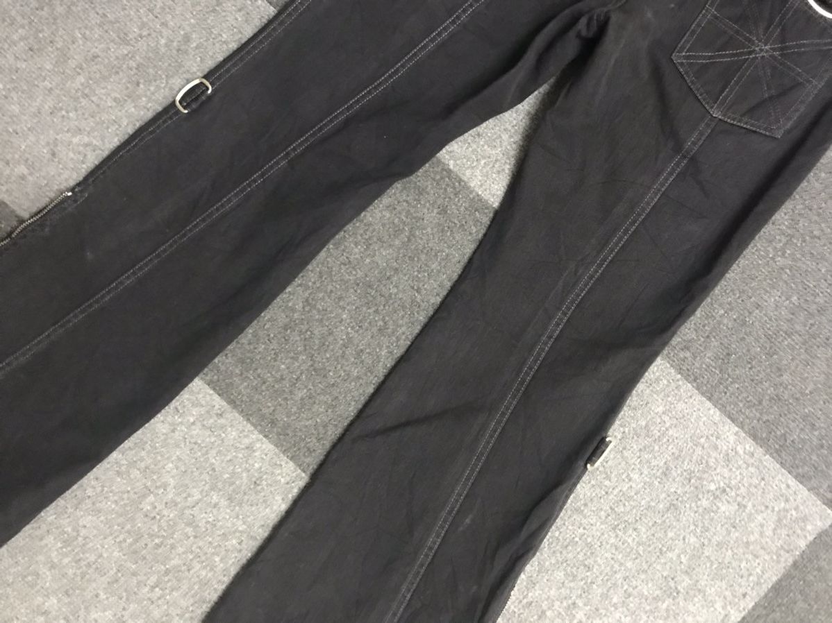 Japanese Brand Flare Seditionaries ALGONQUINS Street Brand Punk Pant Size 28" / US 6 / IT 42 - 15 Thumbnail
