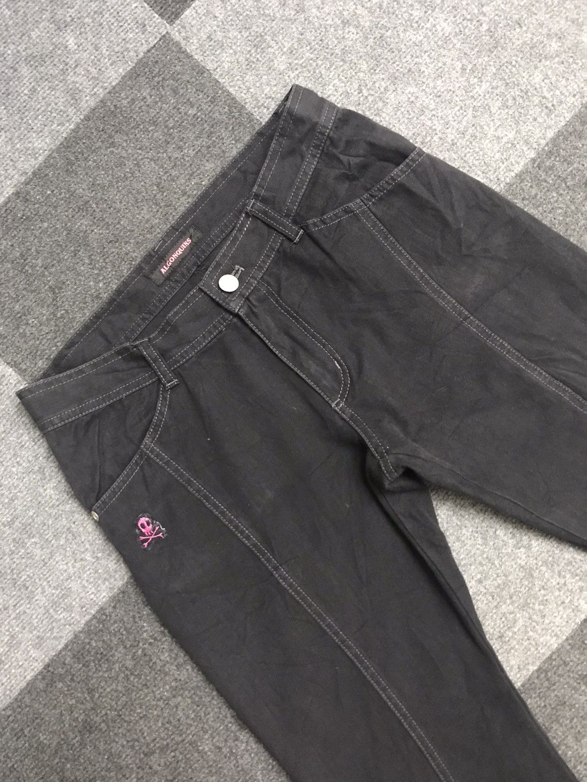 Japanese Brand Flare Seditionaries ALGONQUINS Street Brand Punk Pant Size 28" / US 6 / IT 42 - 6 Thumbnail