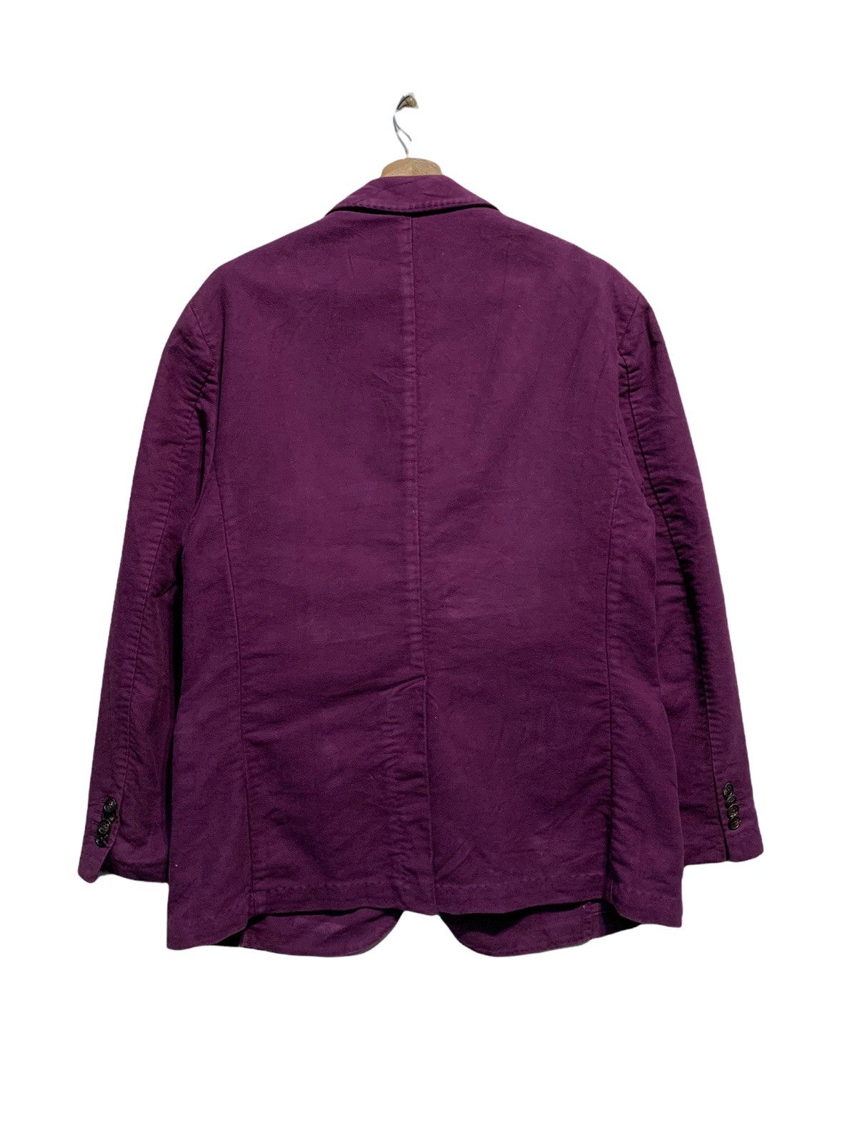 Etro 🔥ETRO PURPLE MOLESKIN MENS CASUAL JACKETS Size US L / EU 52-54 / 3 - 8 Thumbnail