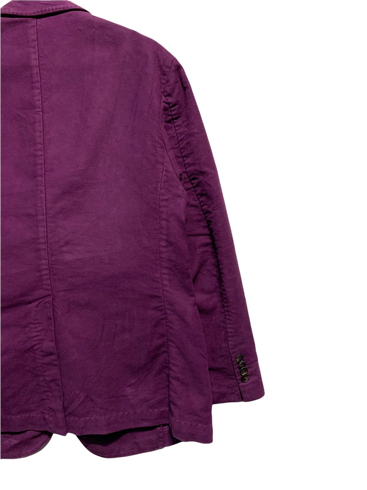 Etro 🔥ETRO PURPLE MOLESKIN MENS CASUAL JACKETS Size US L / EU 52-54 / 3 - 10 Thumbnail