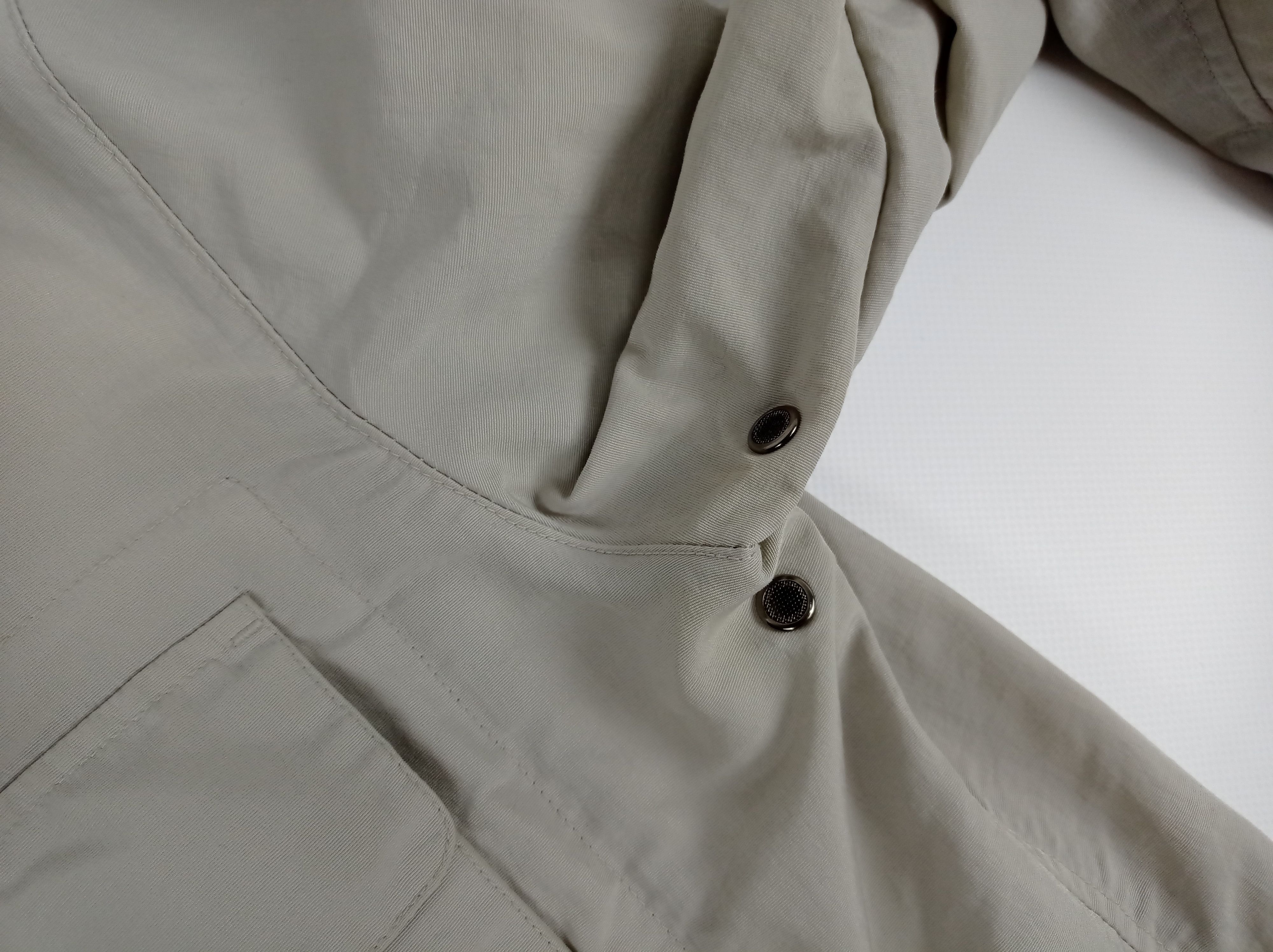 Armani Vintage Armani Jeans Cargo Parachute Aviation Nuylon Jacket Size US M / EU 48-50 / 2 - 7 Thumbnail