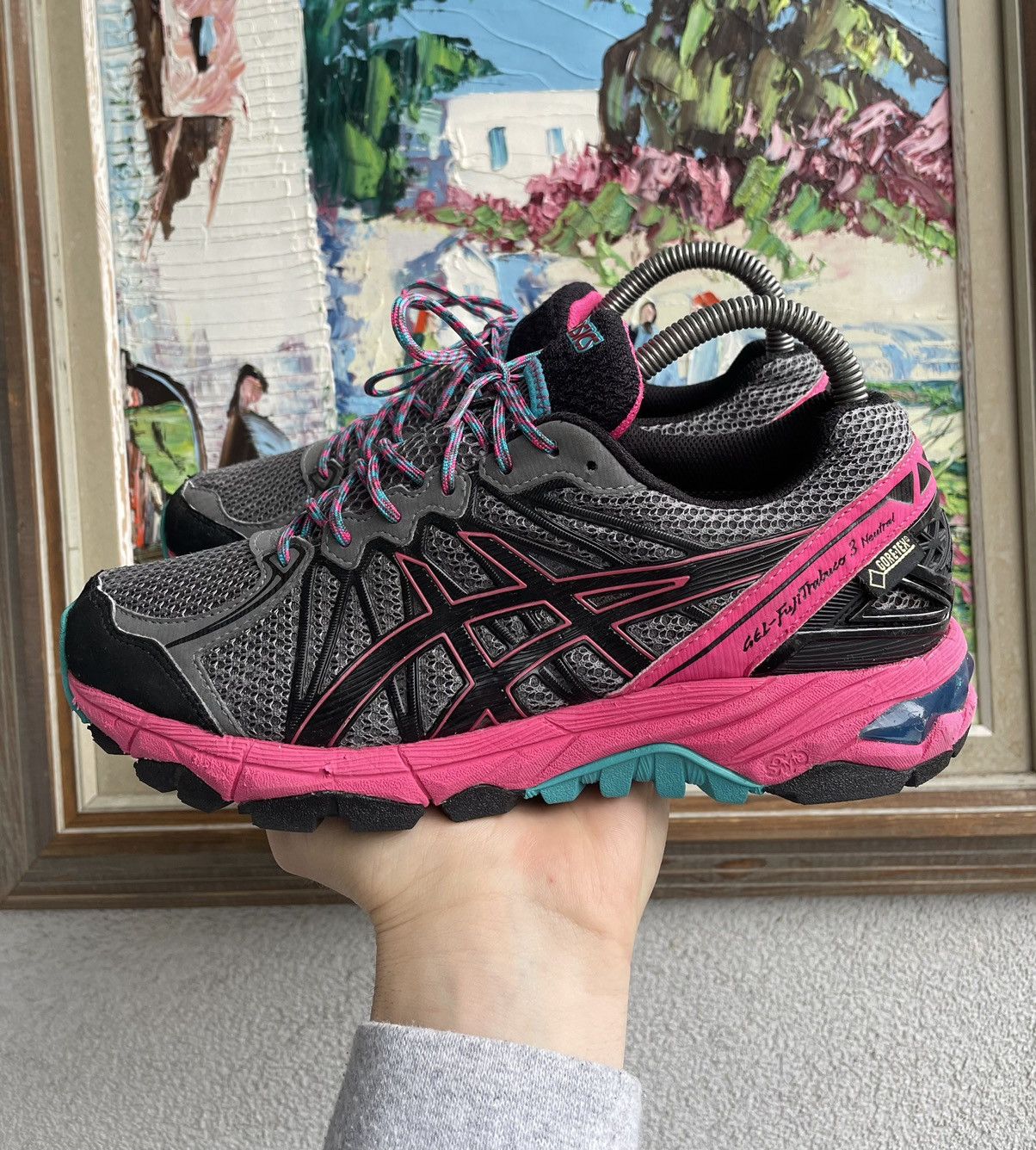 Asics × Goretex × Vintage Asics Gel Fujitrabuco 3 Neutral Sample Woman ...