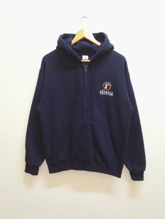 Japanese Brand Rare Hoodie Quality Coffee Georgia Small Logo (c26) Size US M / EU 48-50 / 2 - 1 Thumbnail