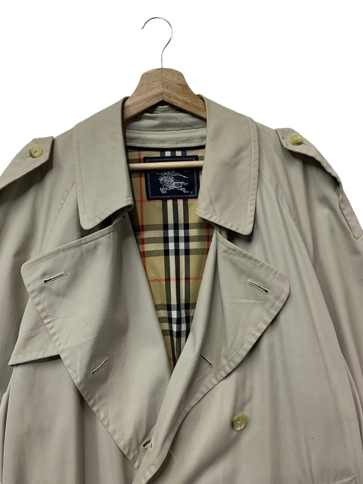 Burberry × Other 🔥VTG BURBERRY OVERCOATS DOUBLE BREAST Size US L / EU 52-54 / 3 - 5 Thumbnail
