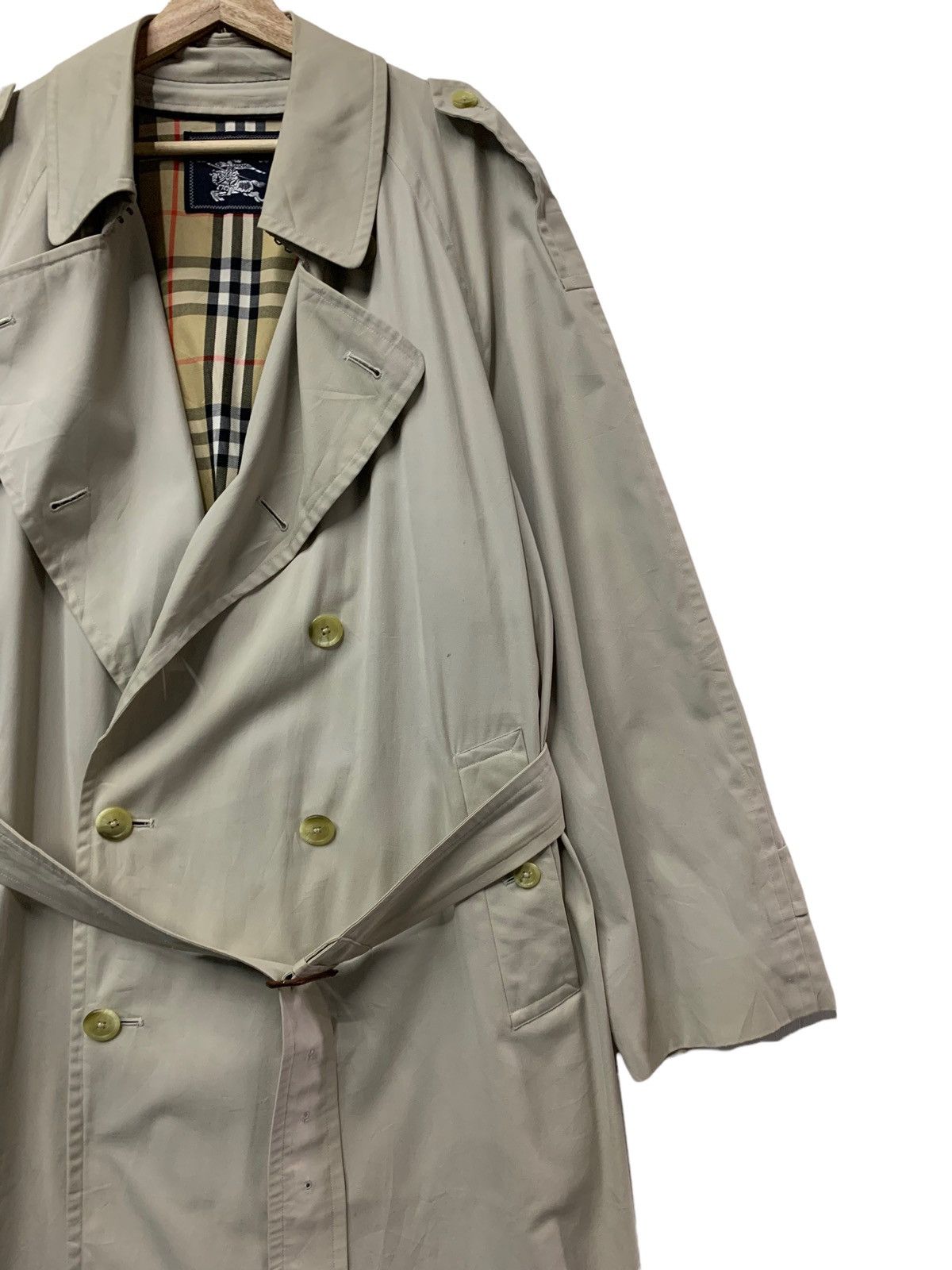 Burberry × Other 🔥VTG BURBERRY OVERCOATS DOUBLE BREAST Size US L / EU 52-54 / 3 - 3 Thumbnail