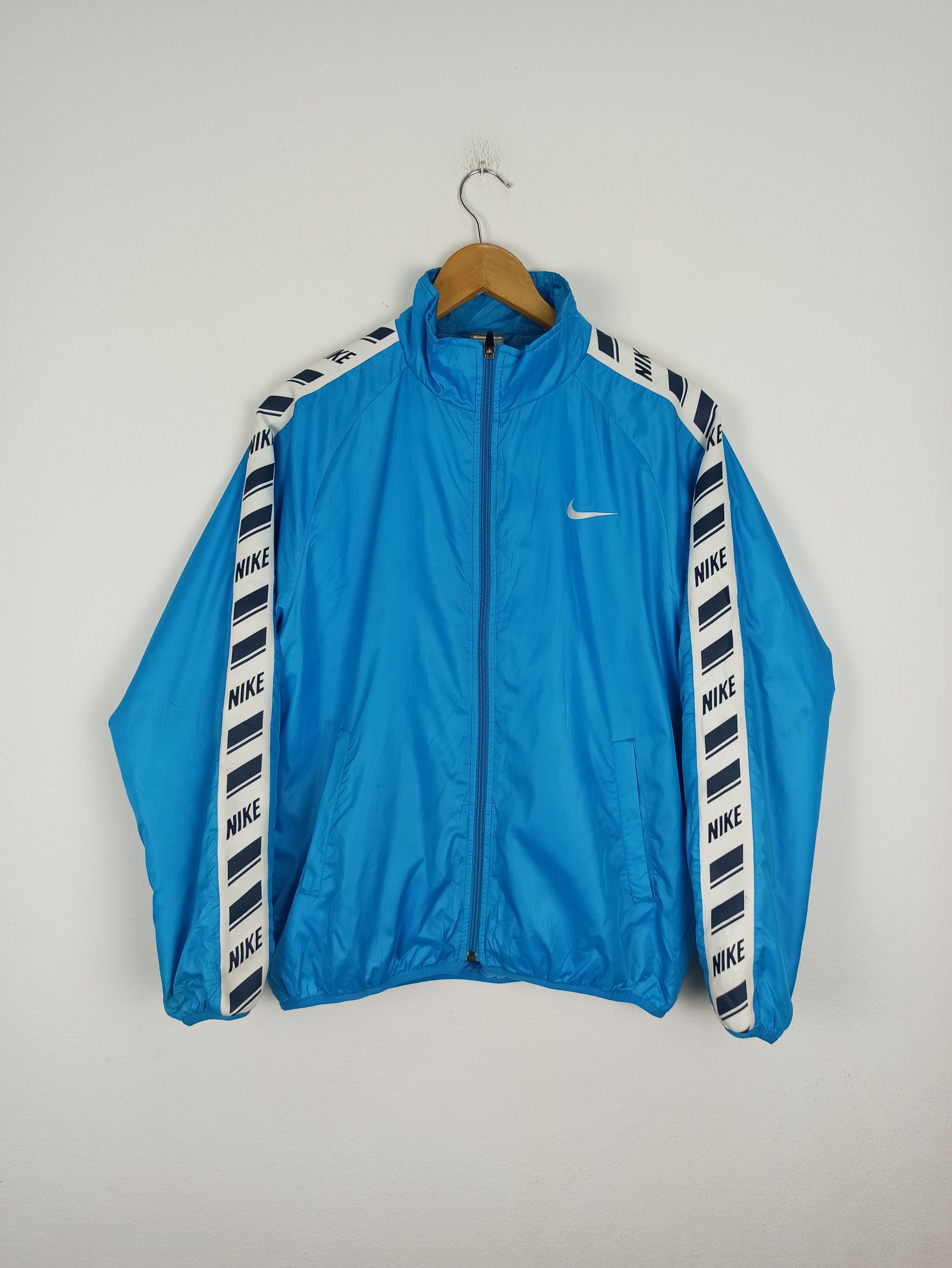 Nike Side Tape Windbreaker Tracktop Jacket (c38)